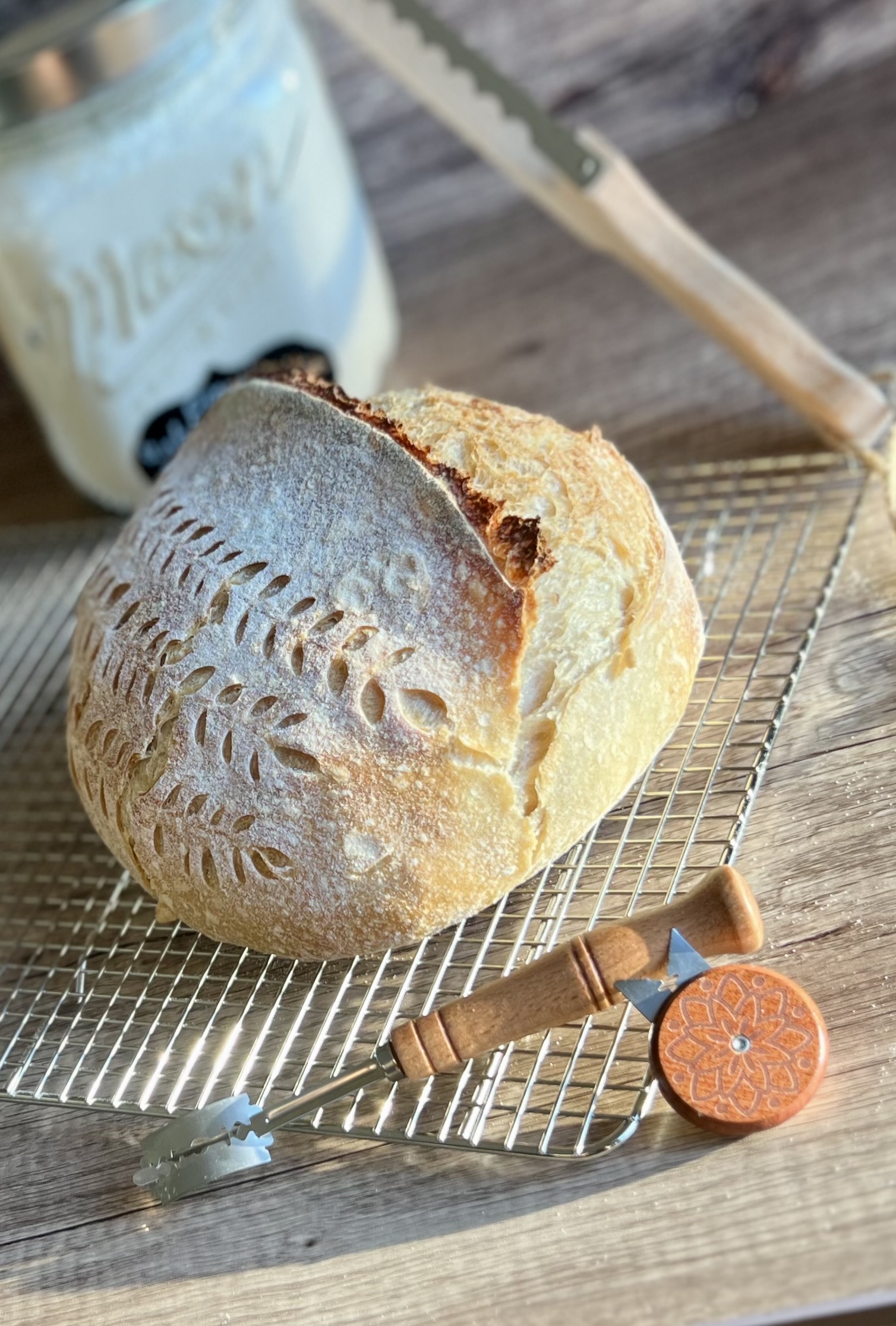 Organic Artisan Sourdough Bread (Boule)