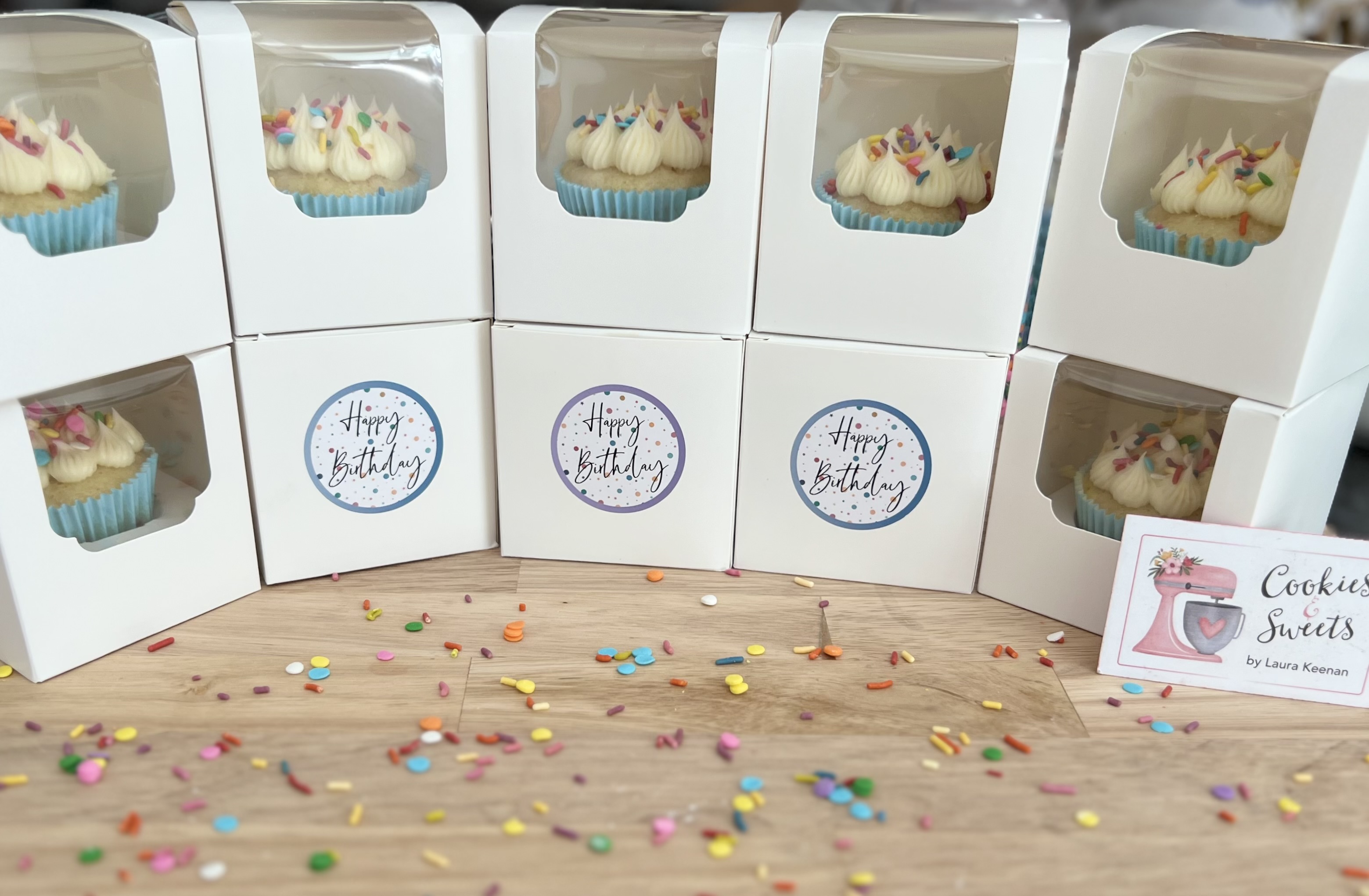 Individual Cupcake Boxes