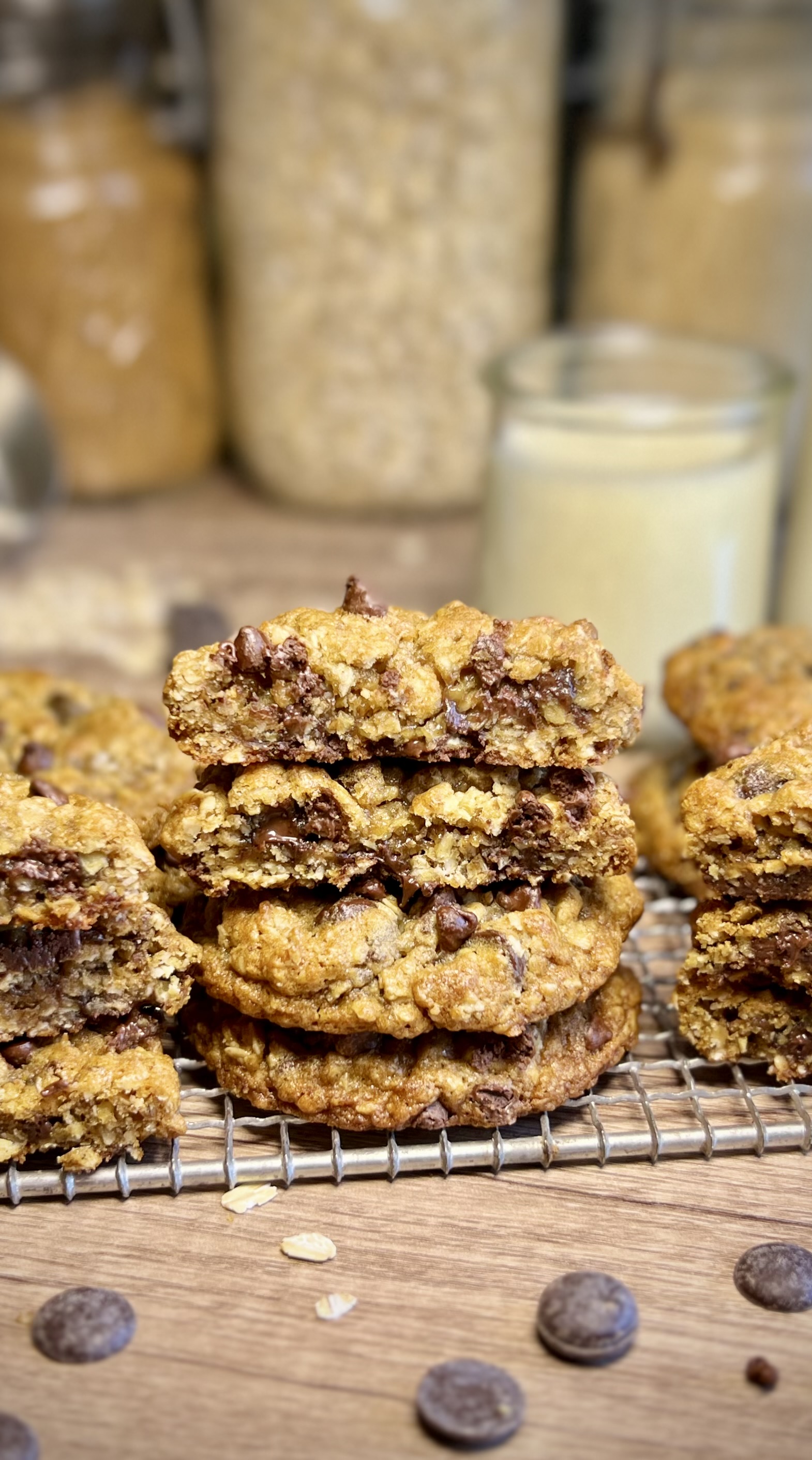  Oatmeal Raisin Cookies/Oatmeal Chocolate Chip