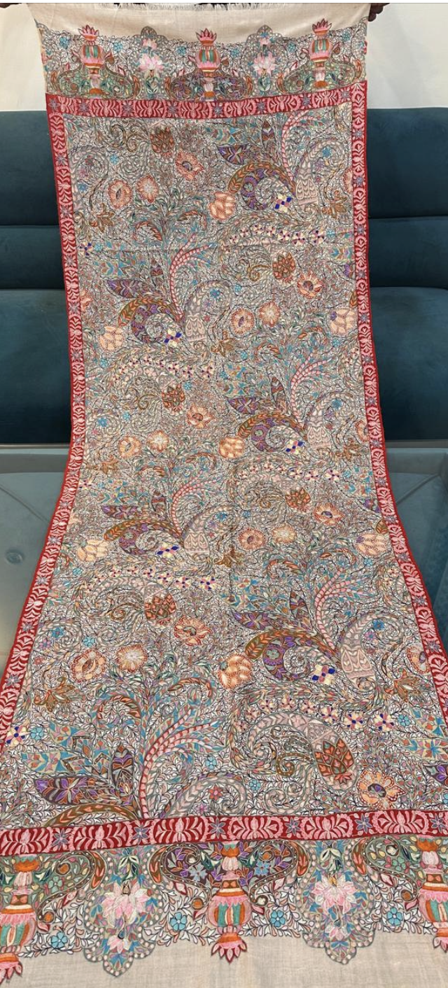 Pashmina Kalamkari Stole