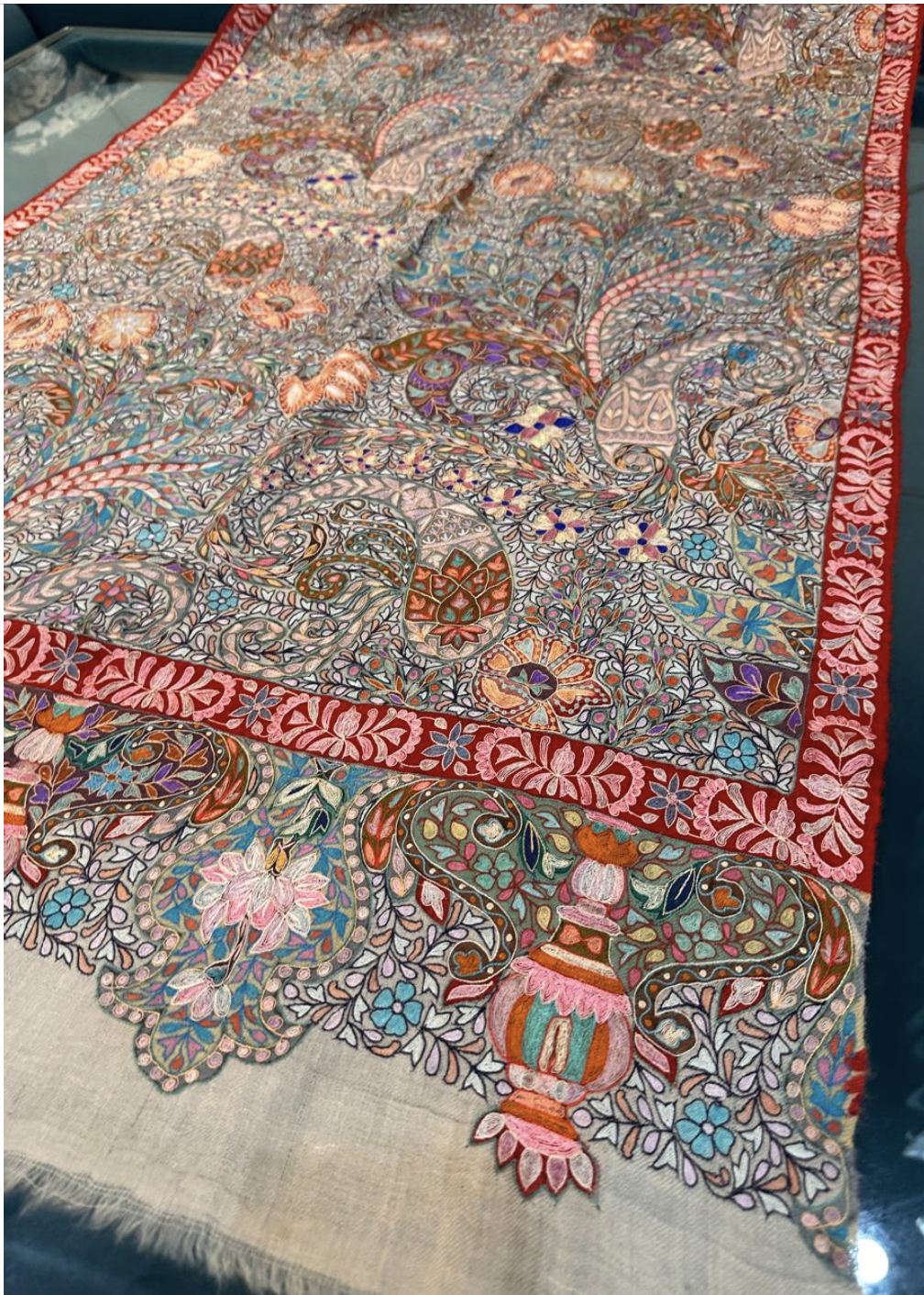 Pashmina Kalamkari Stole