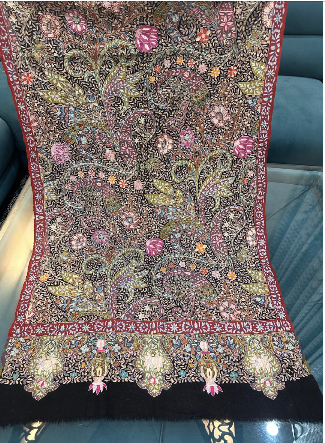 Pashmina Kalamkari Stole