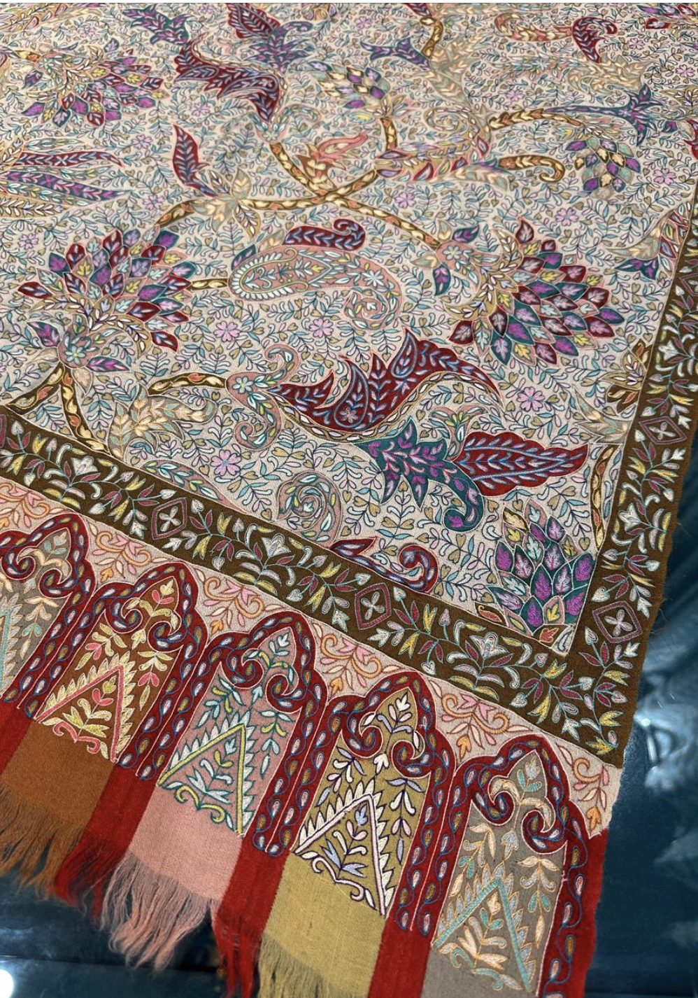 Pashmina Kalamkari Stole