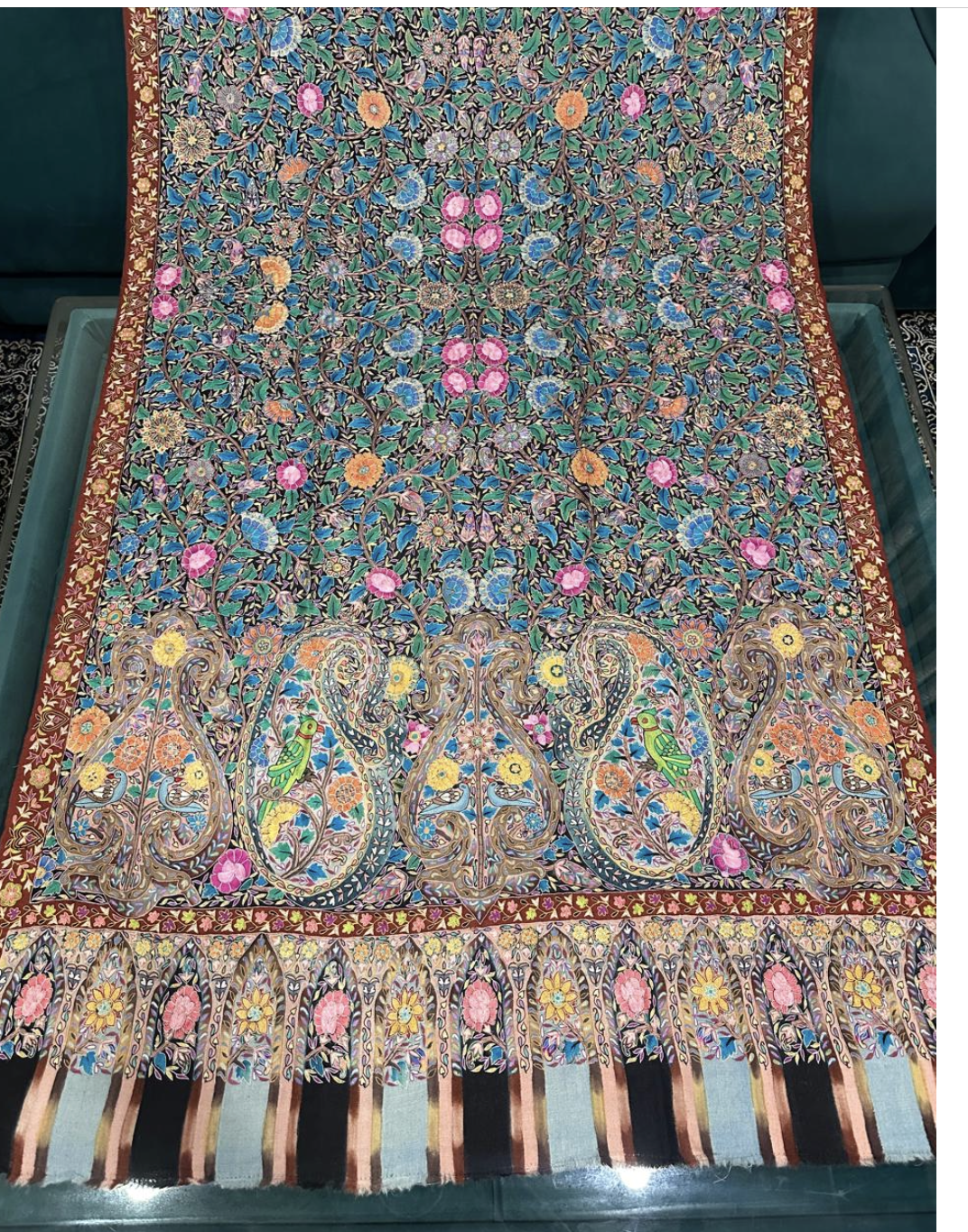 Pashmina Kalamkari Shawls