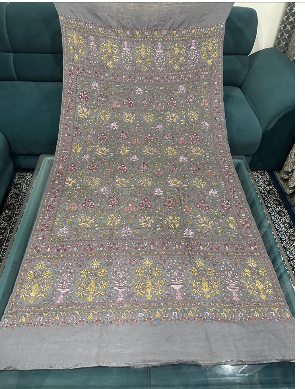 Embroidery Pashmina Shawl