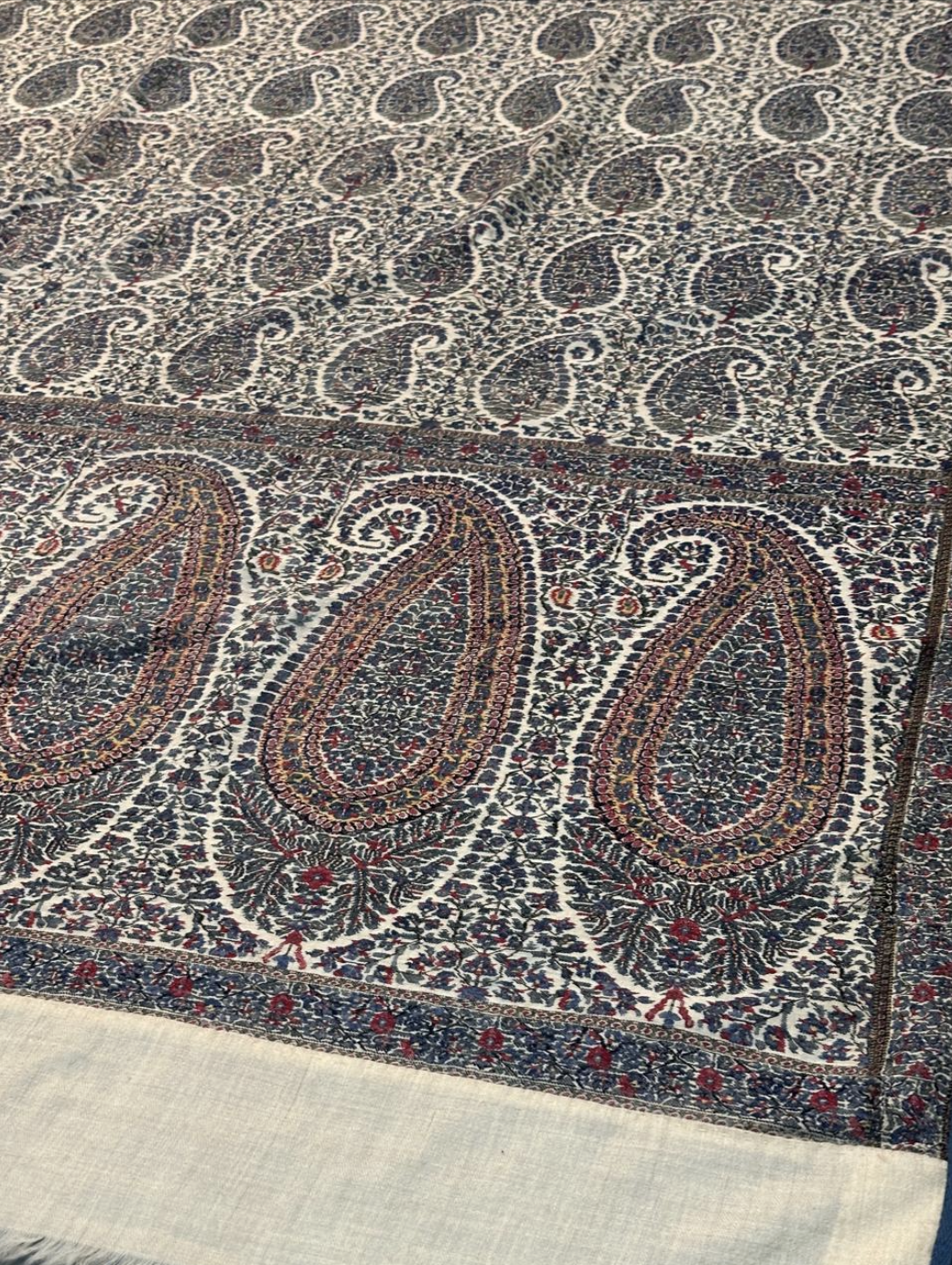 Antique jaipuri woven shawl