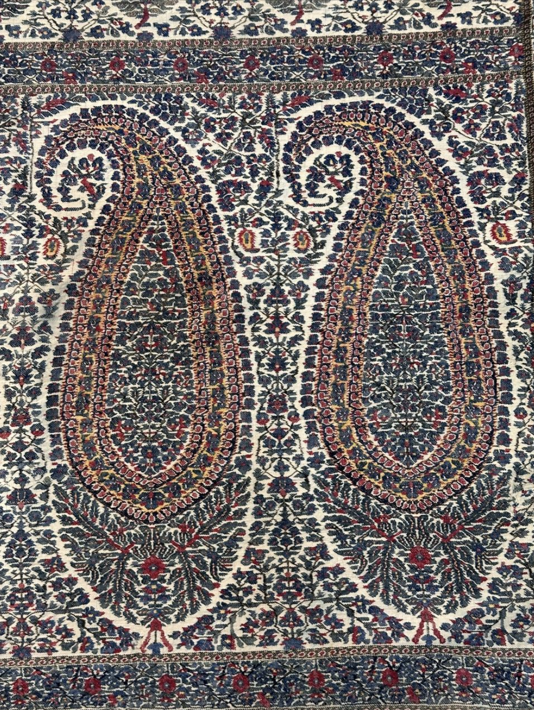 Antique jaipuri woven shawl