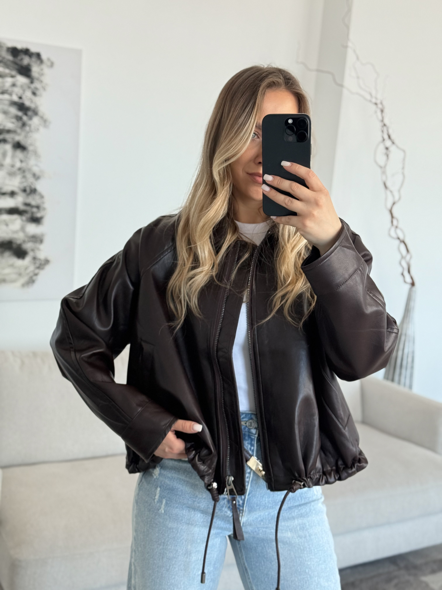 Eko odos striukė chocolate cherry | 304