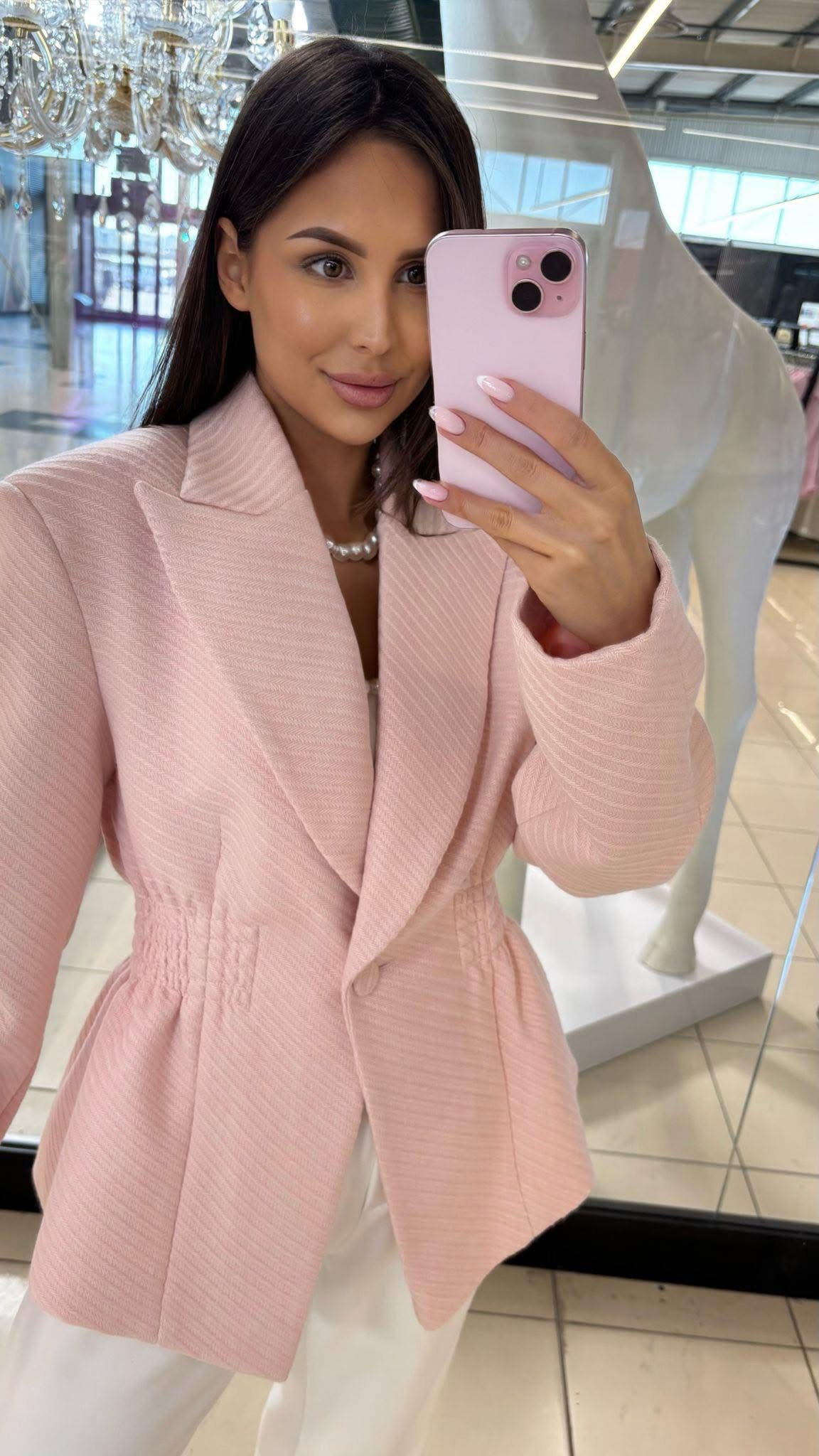 Švarkas Pink Pastel