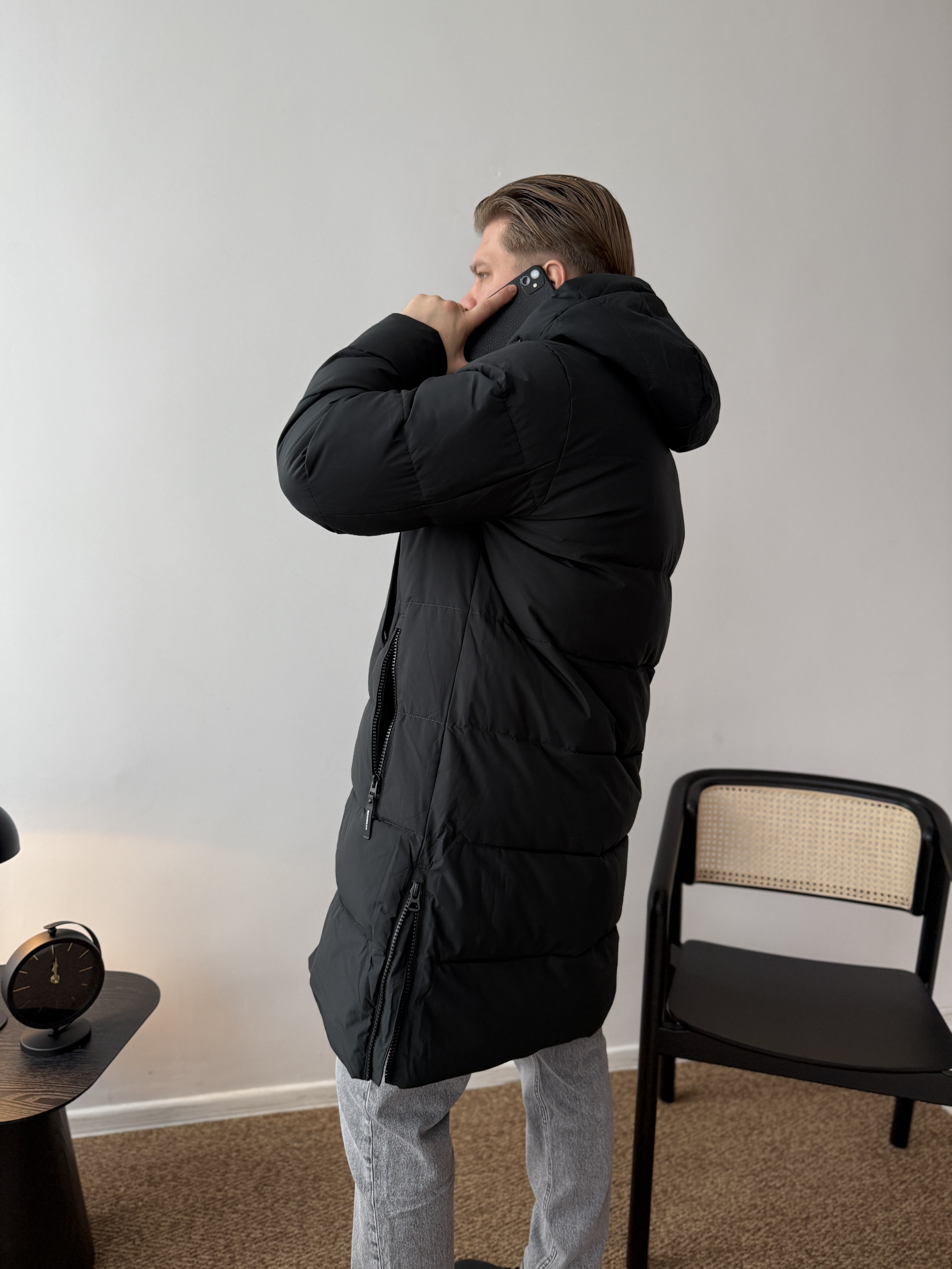 Vyriška rudens - žiemos striukė forest green