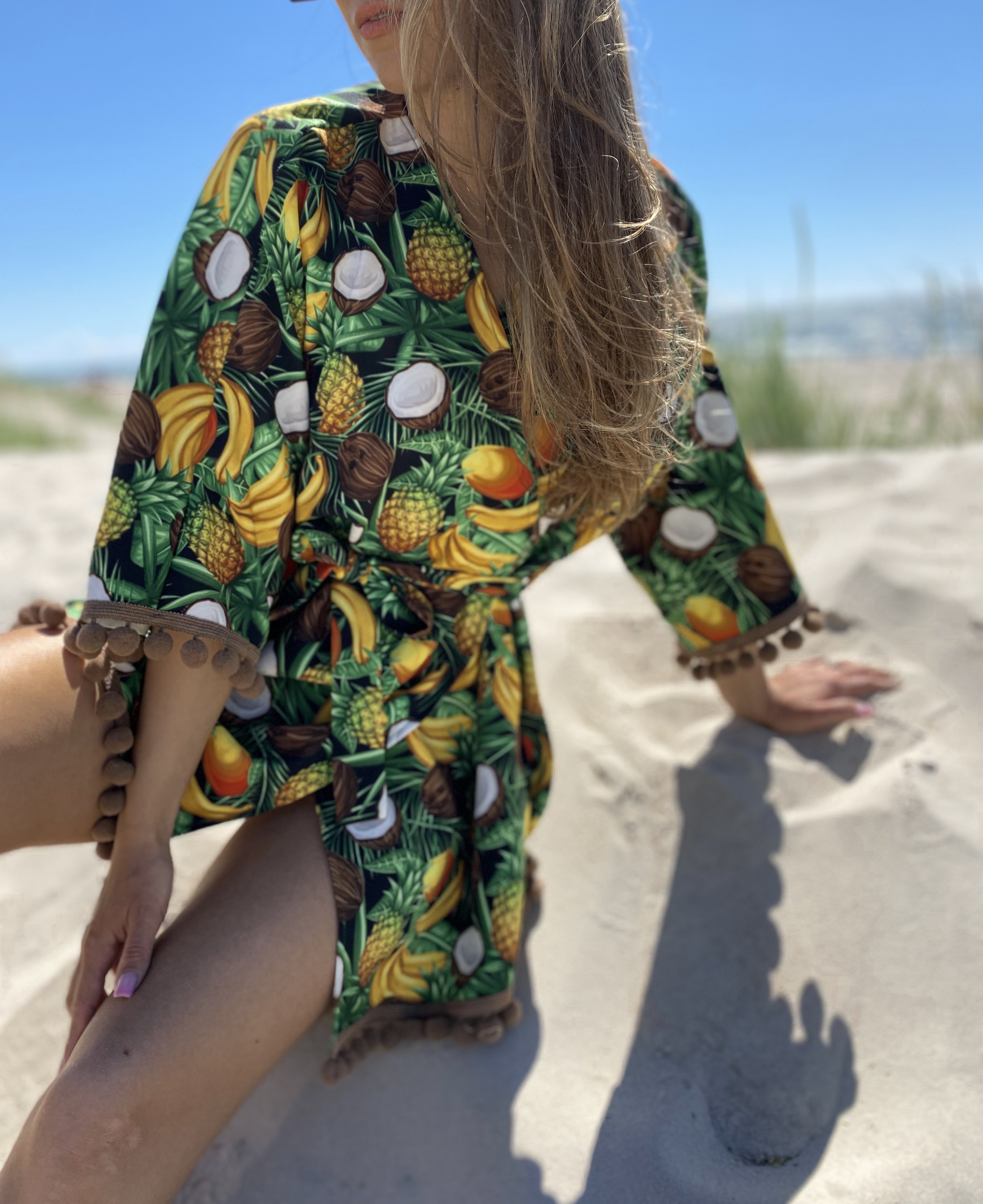 Paplūdimio kimono Tropikų vėjas