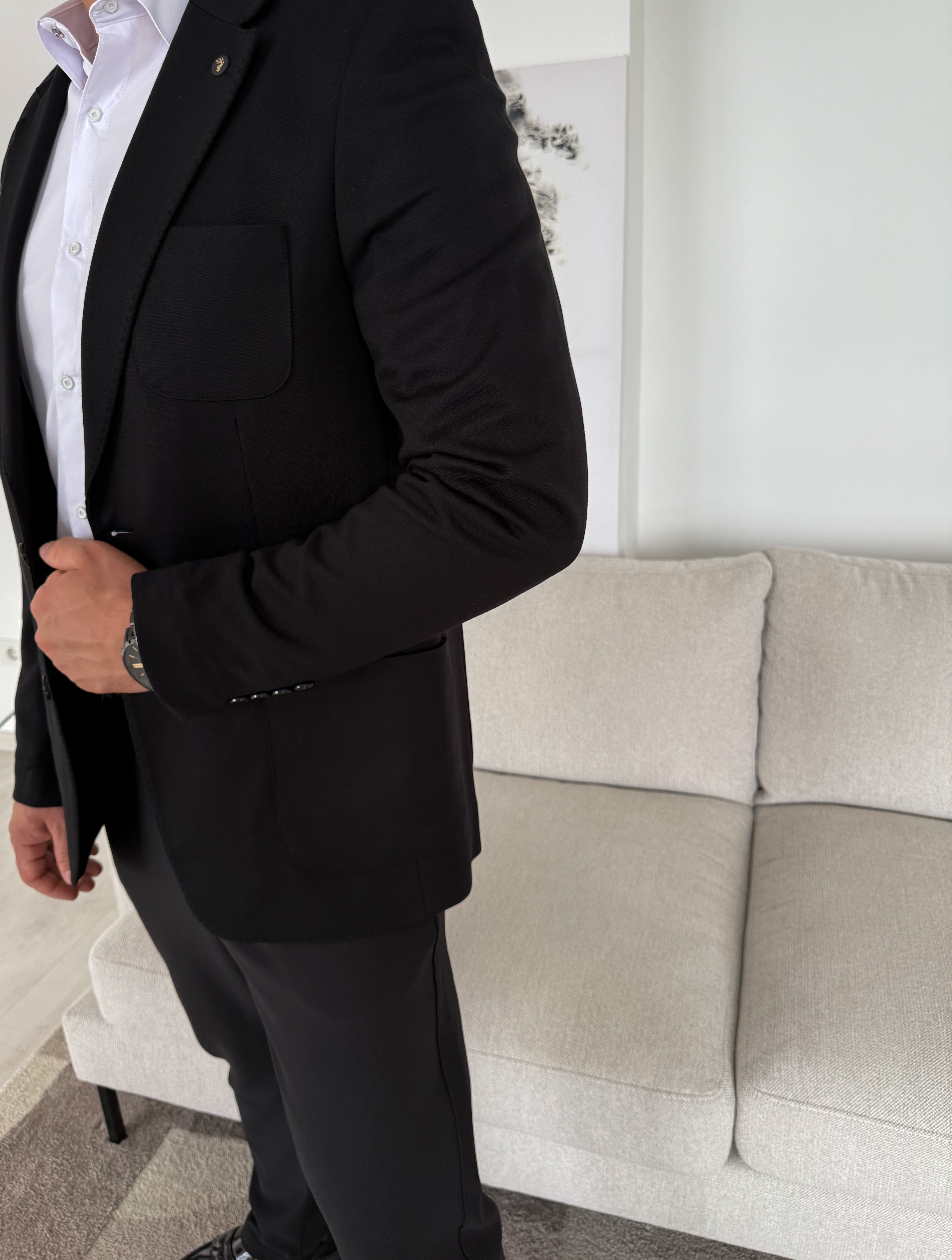 Vyriškas švarkas Black Milano