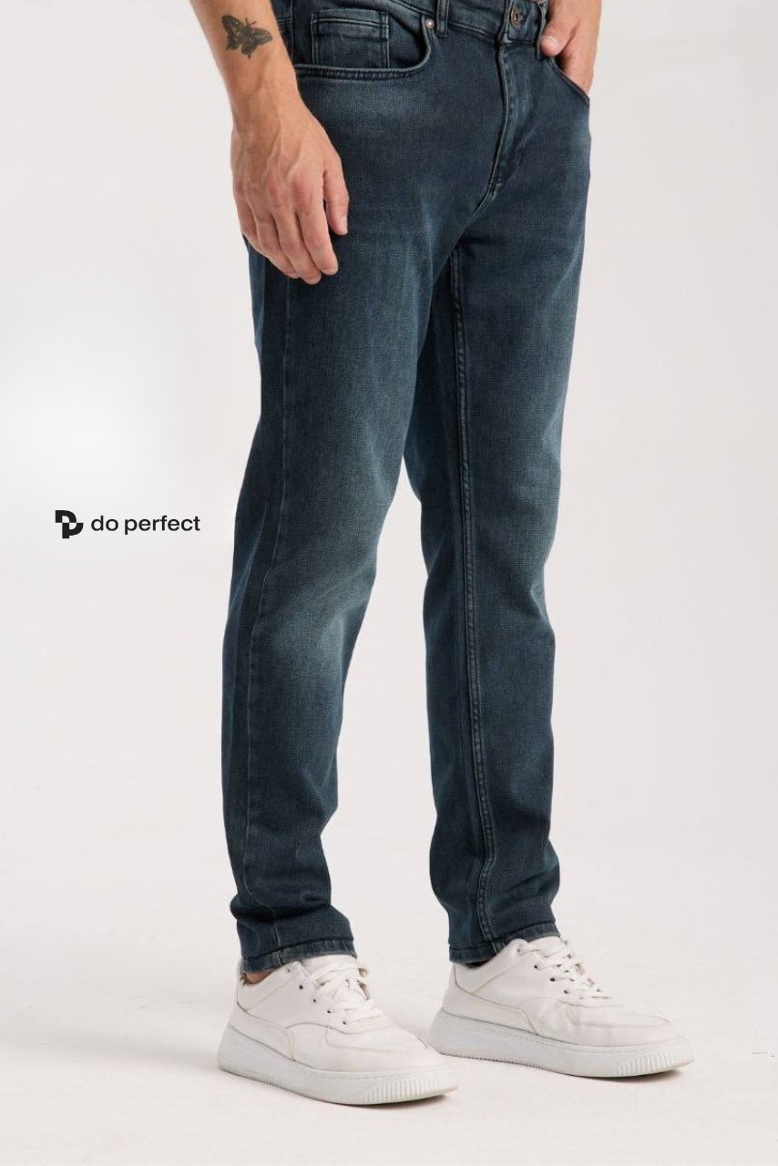 Vyriški džinsai - Dark Green Style