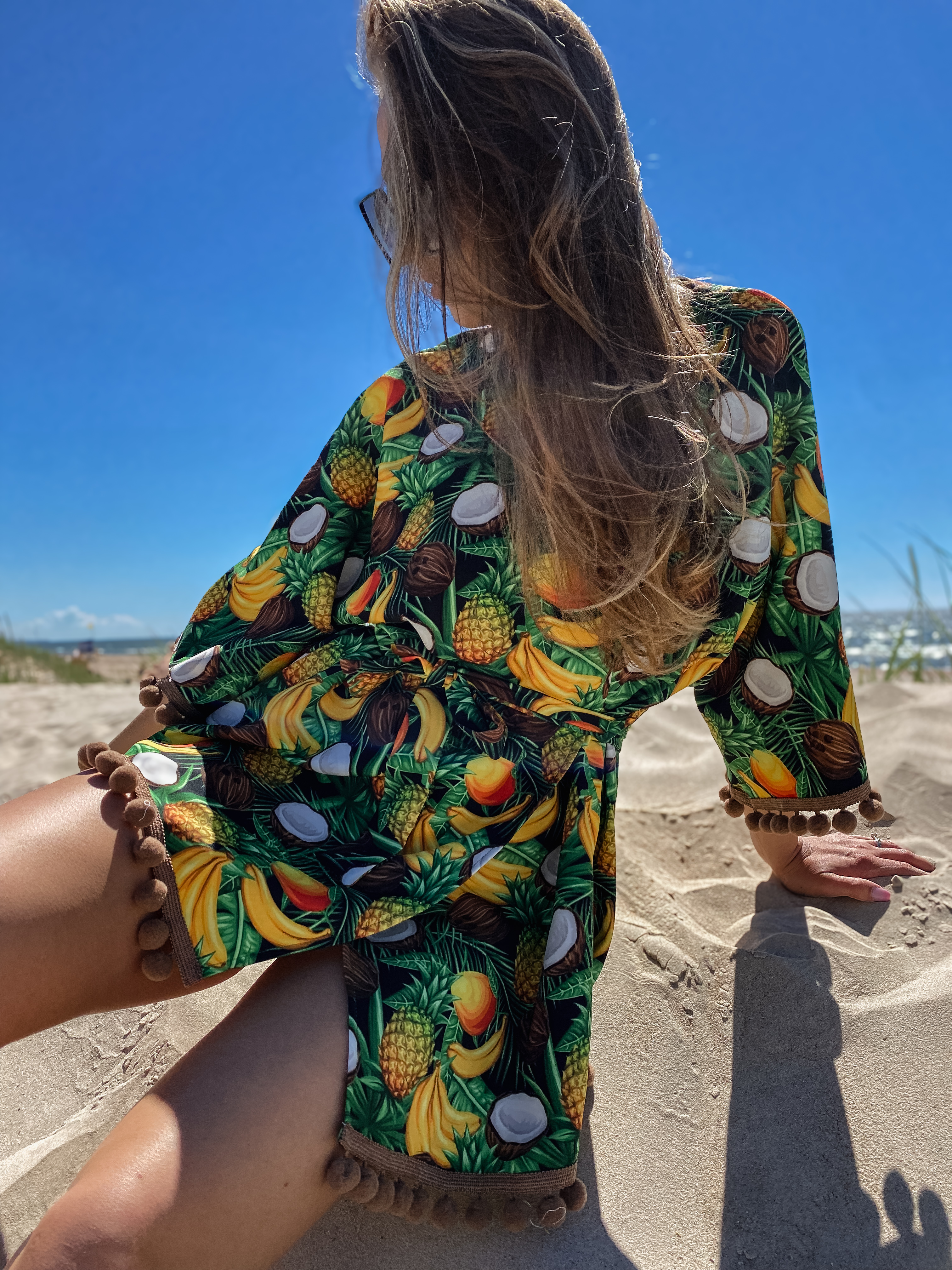 Paplūdimio kimono Tropikų vėjas