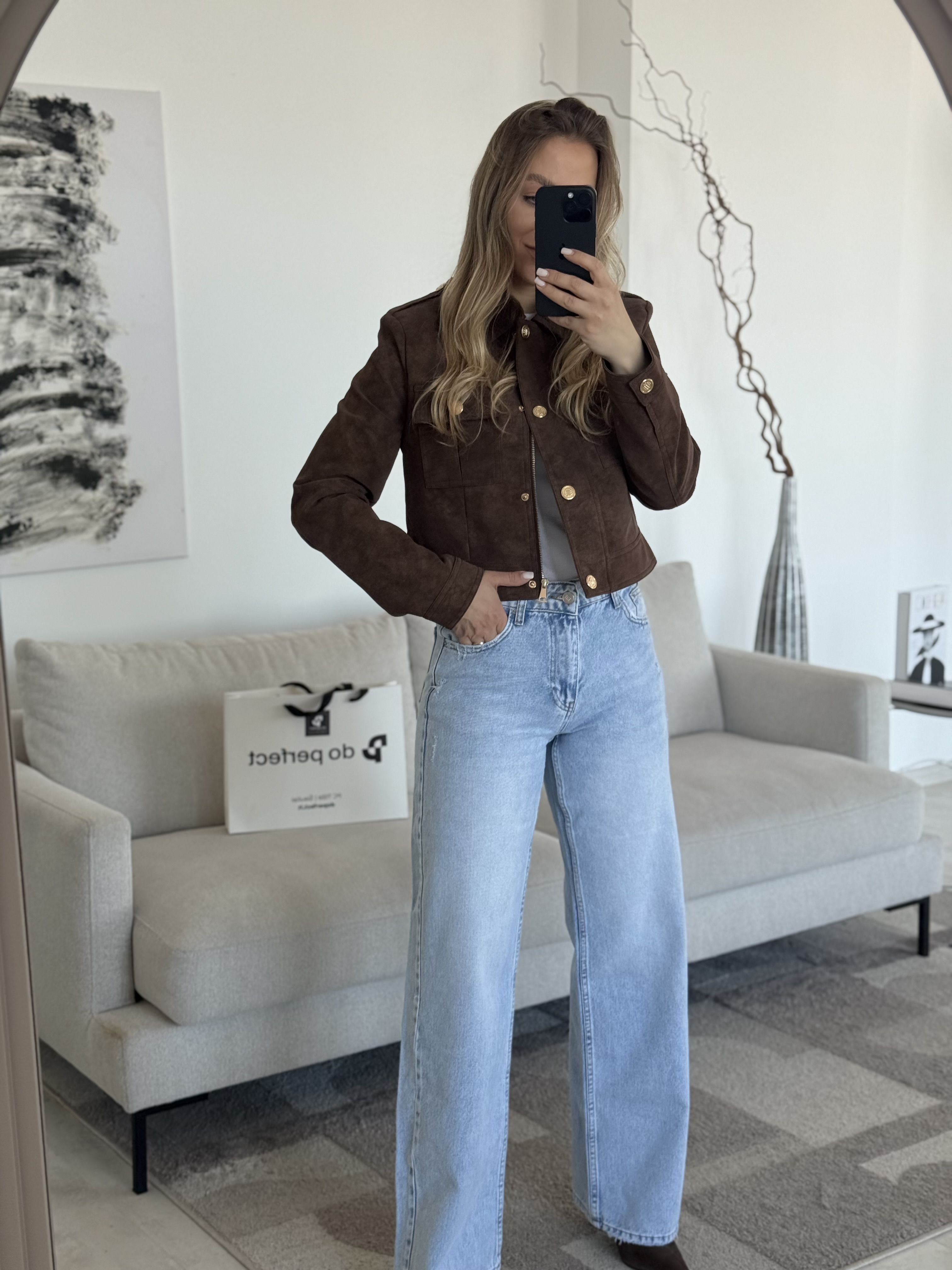 Tiesaus kirpimo Džinsai Everest | 124