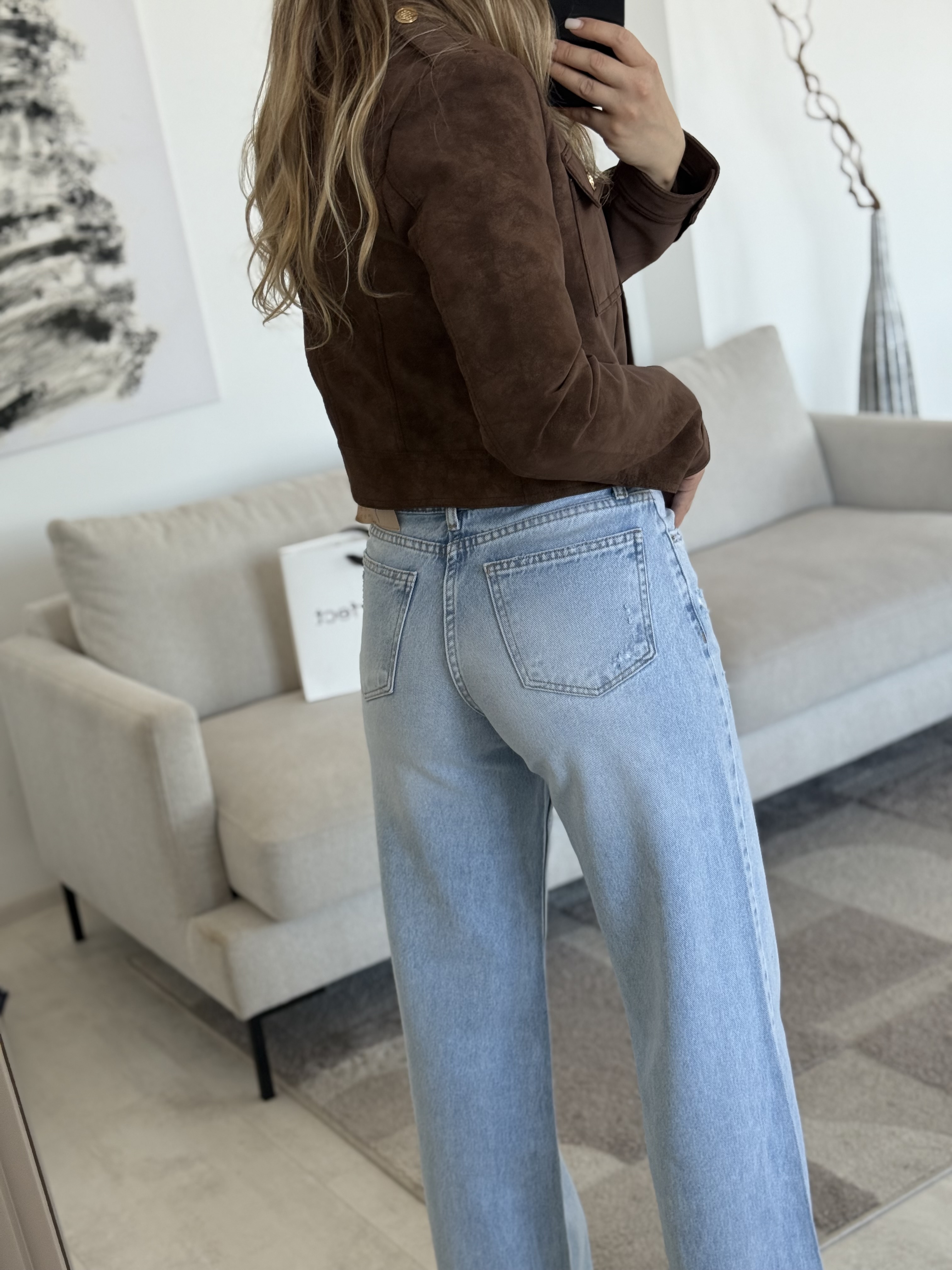 Tiesaus kirpimo Džinsai Everest | 124