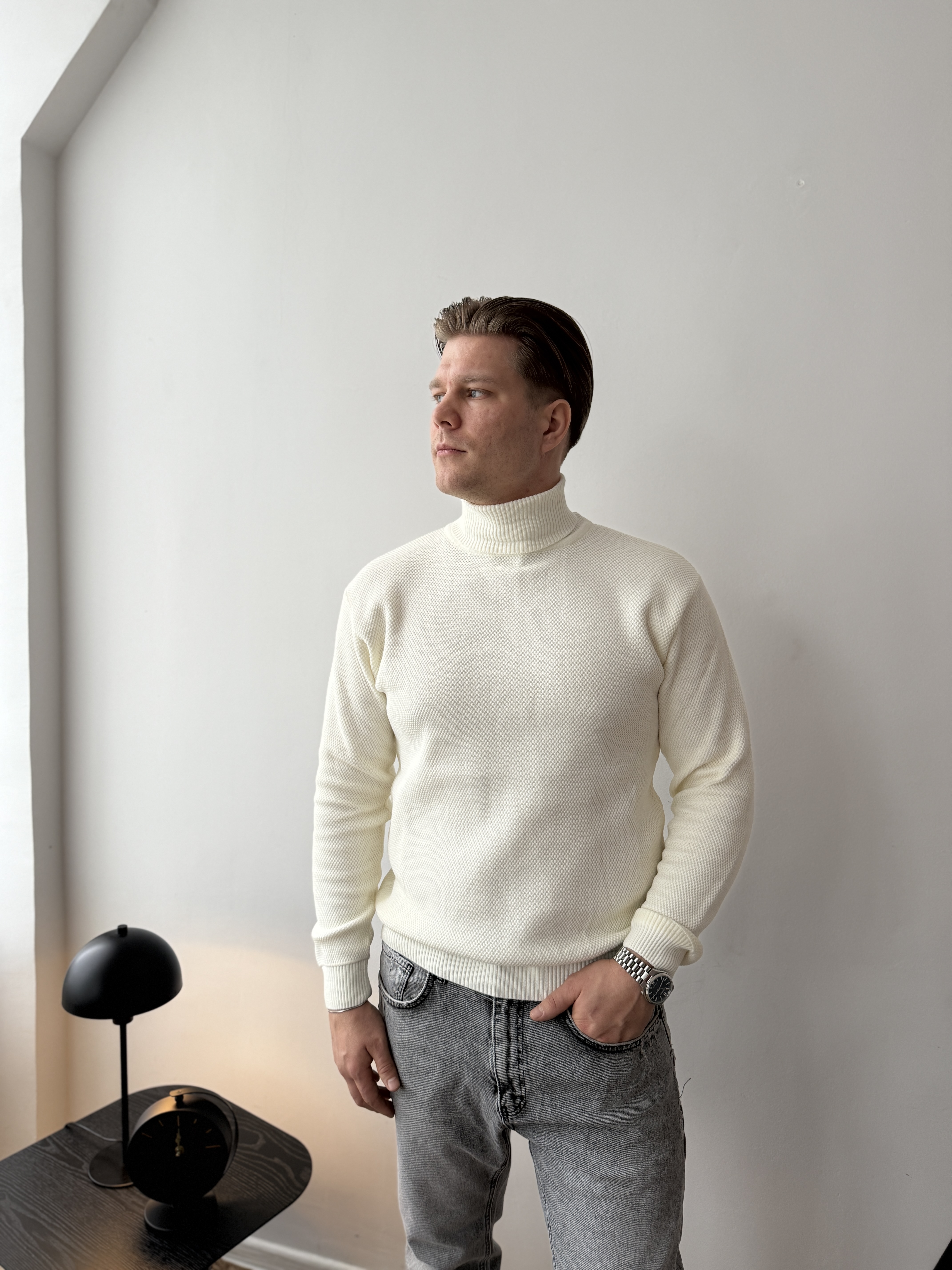 Vyriškas golfas cozy time 