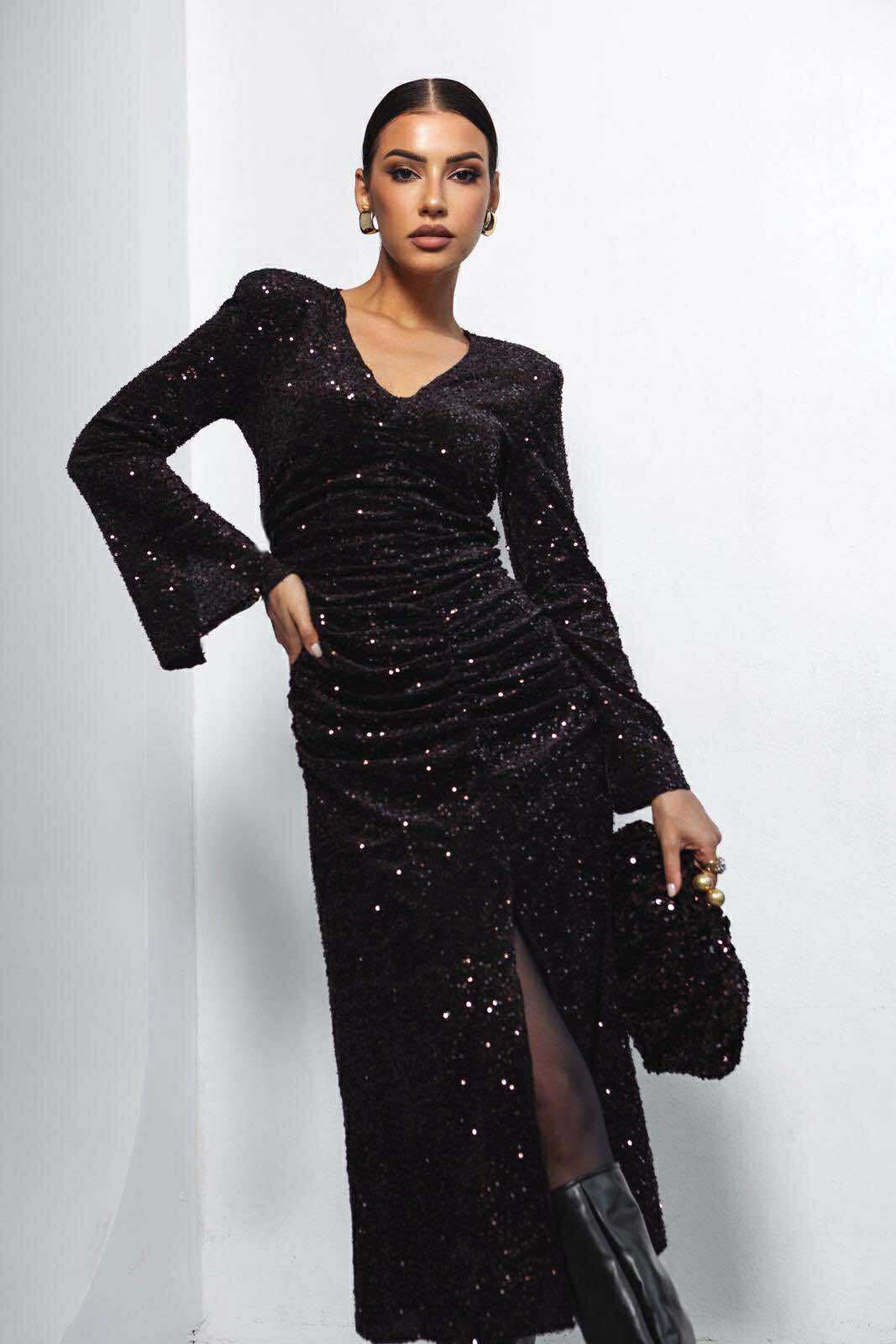 Gilded Espresso suknelė - NYE