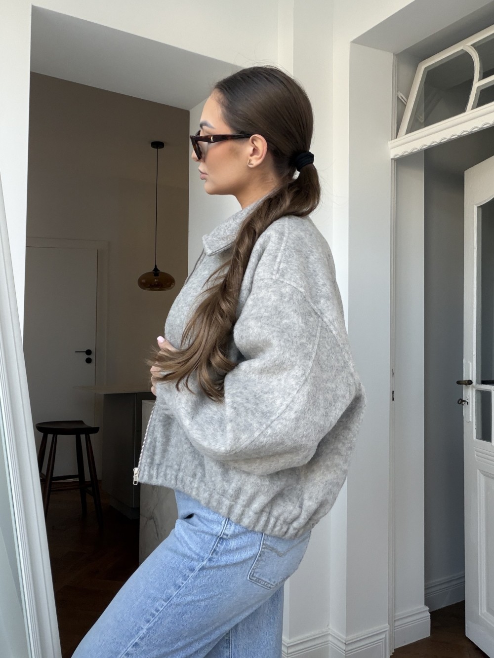 Bomber stiliaus švarkelis - striukė su Vilna | 227