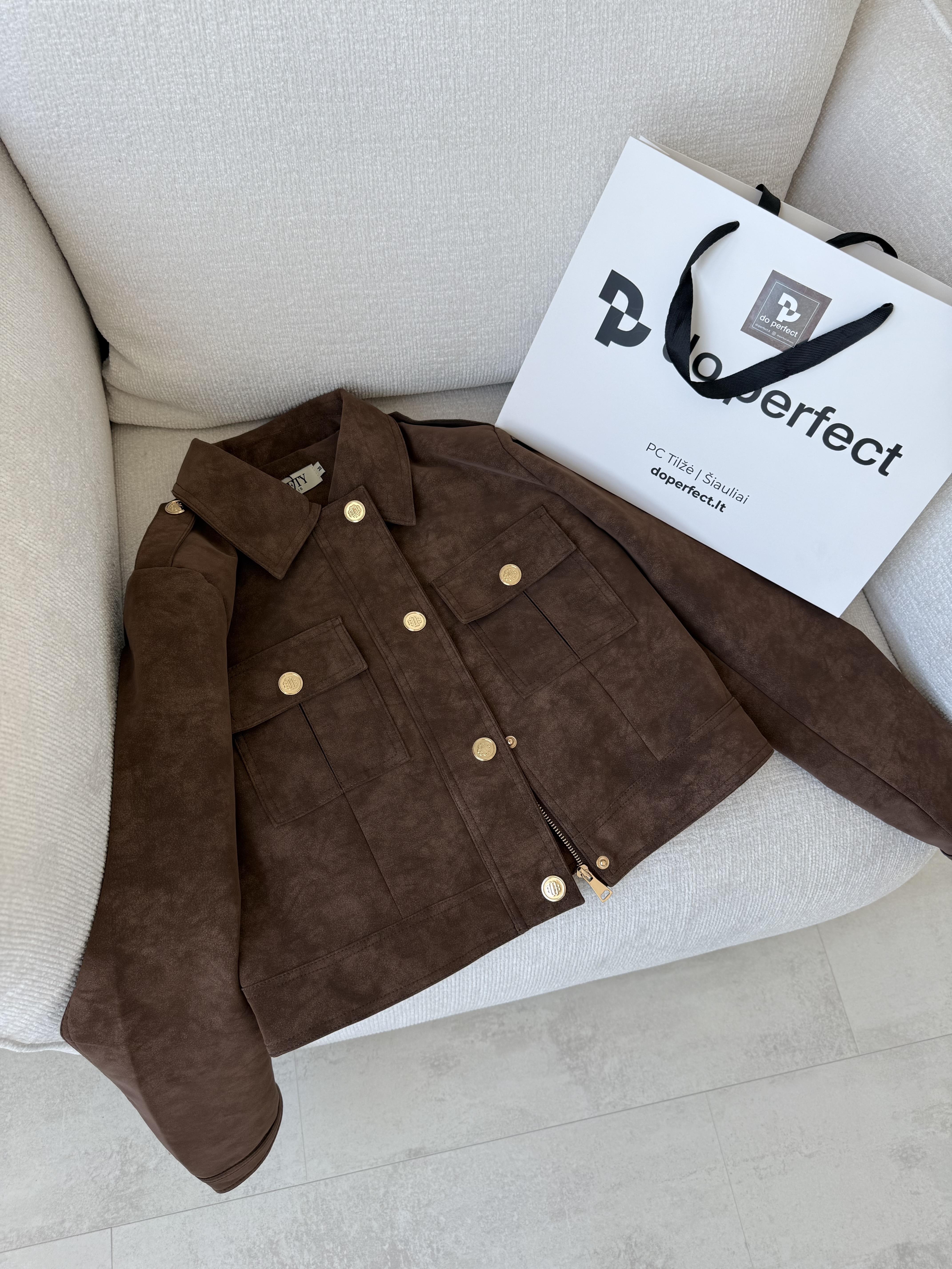 Švarkelis - Striukė Classy Brown | 129