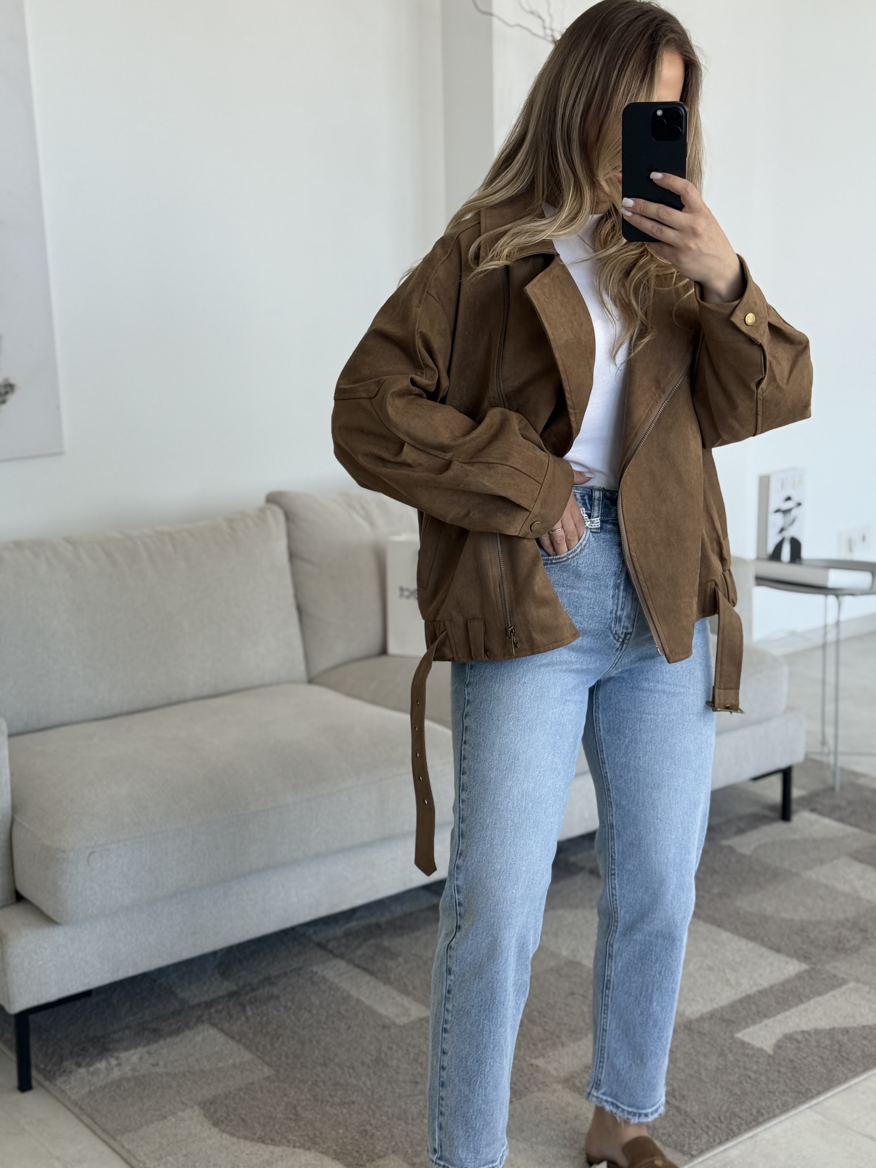 Mom fit džinsai | 309