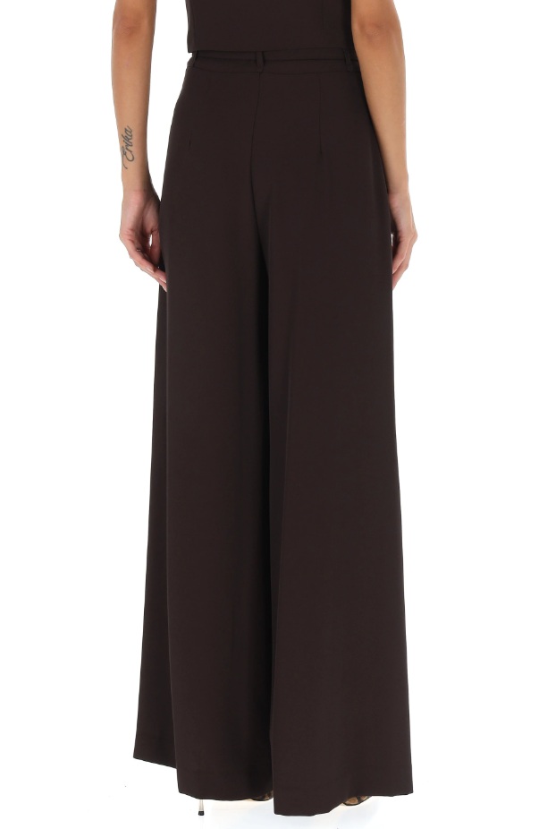 Rudos Imperial plačios kelnės