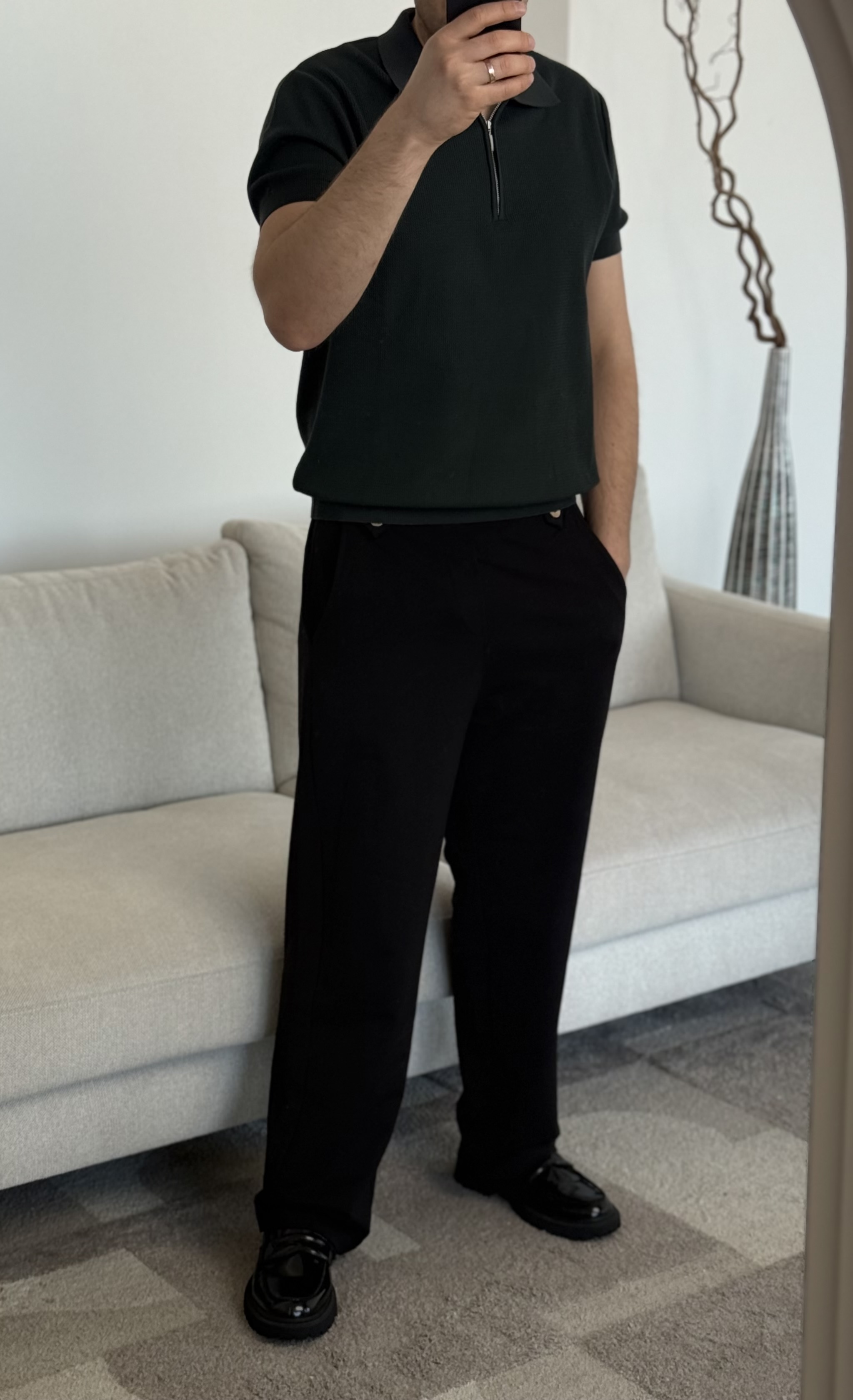 Vyriškos klasiškos - laisvo kirpimo kelnės | 777