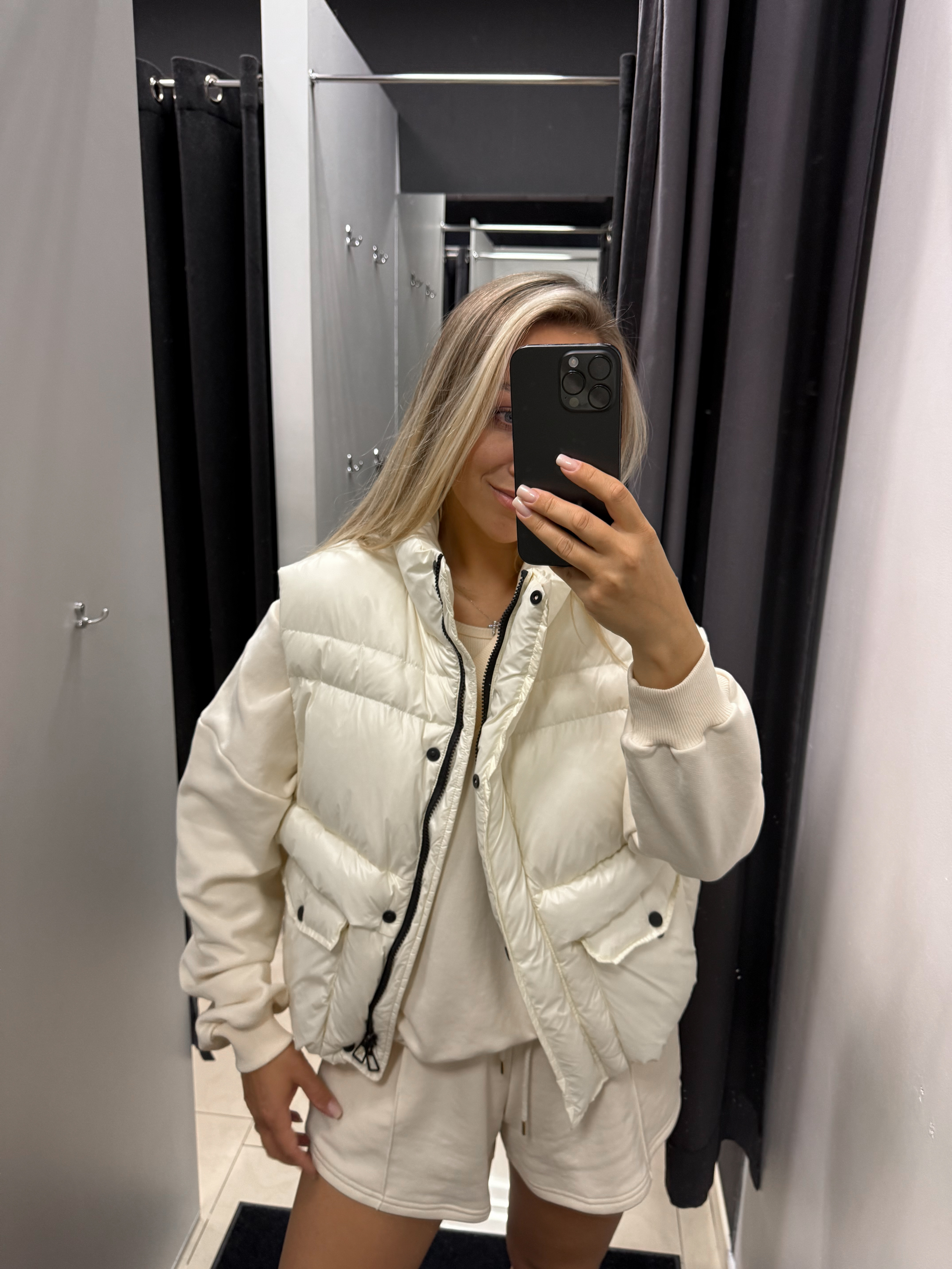 Pūkinės pūstos liemenės Lume 