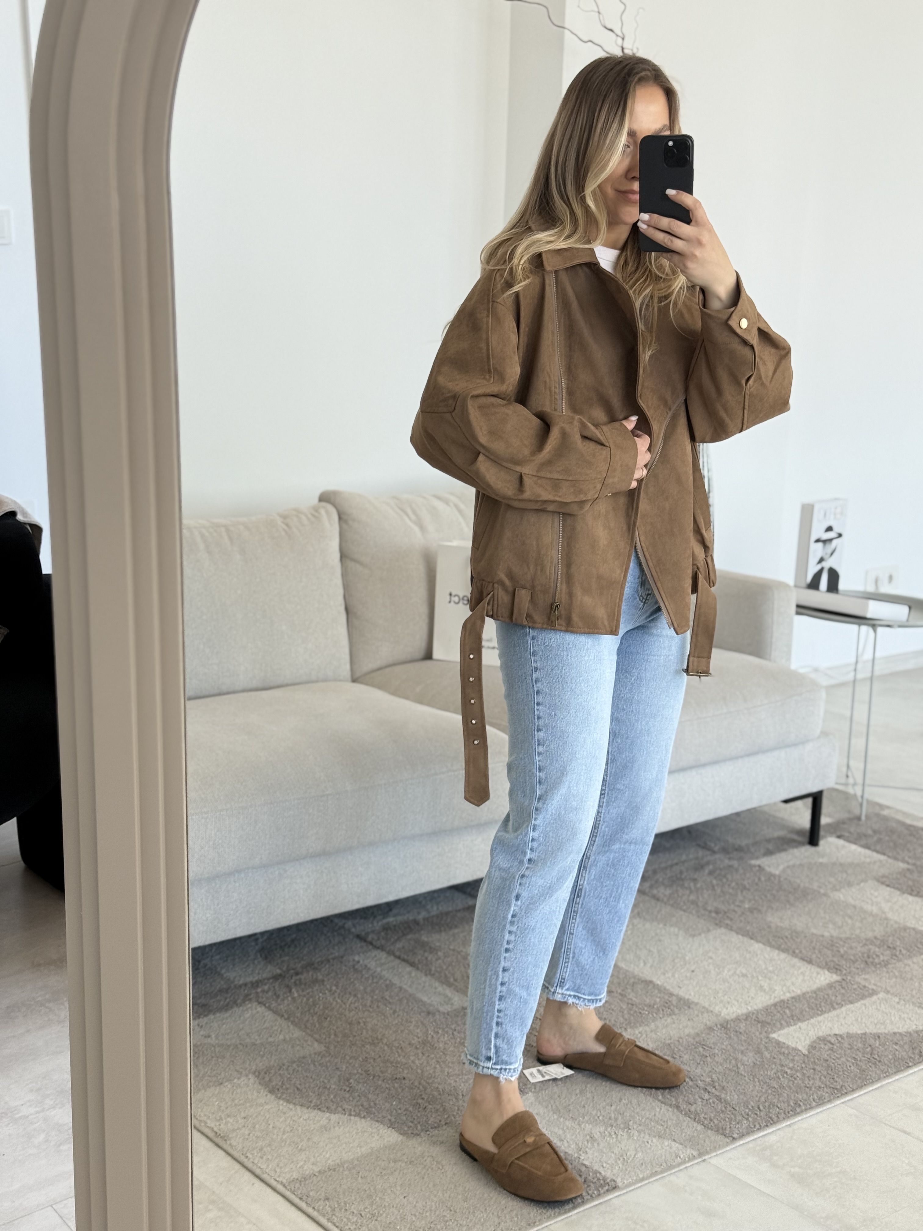 Mom fit džinsai | 309