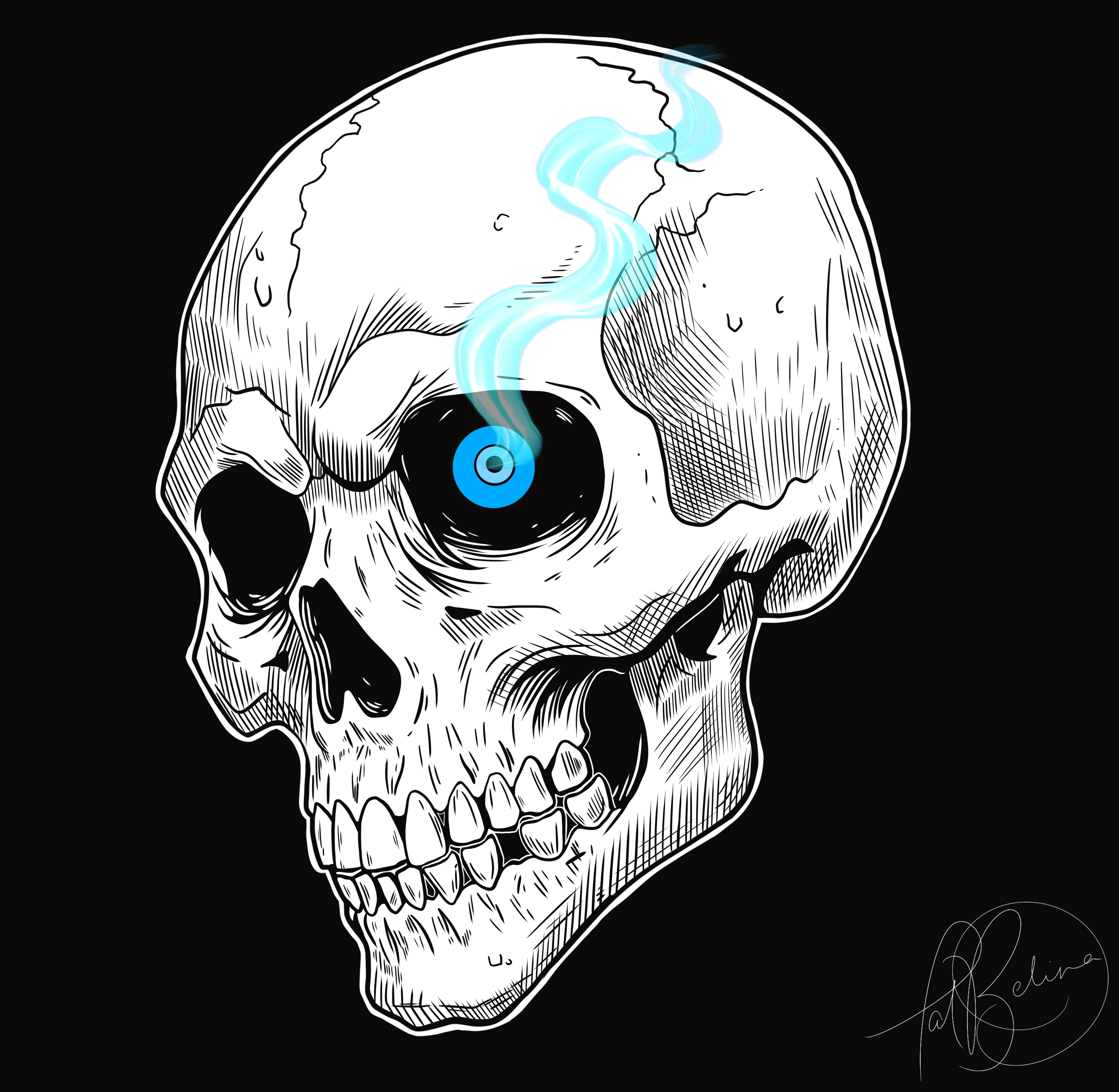 Sans Art Print