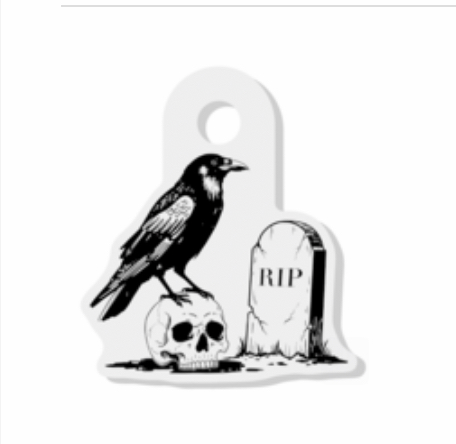 Gravewatcher Keychain