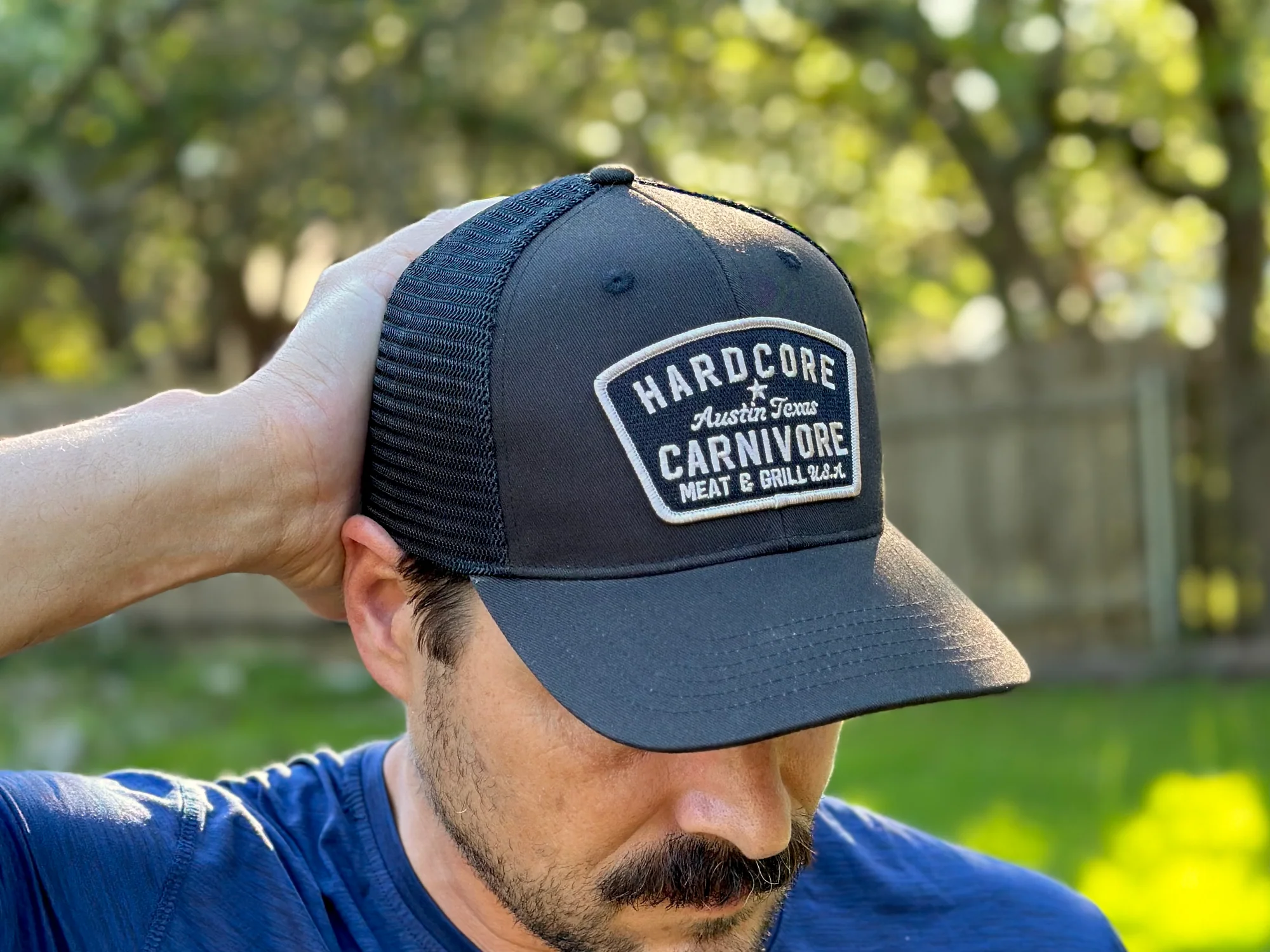 Gorra “Canyonero” Arch Patch – Hardcore Carnivore