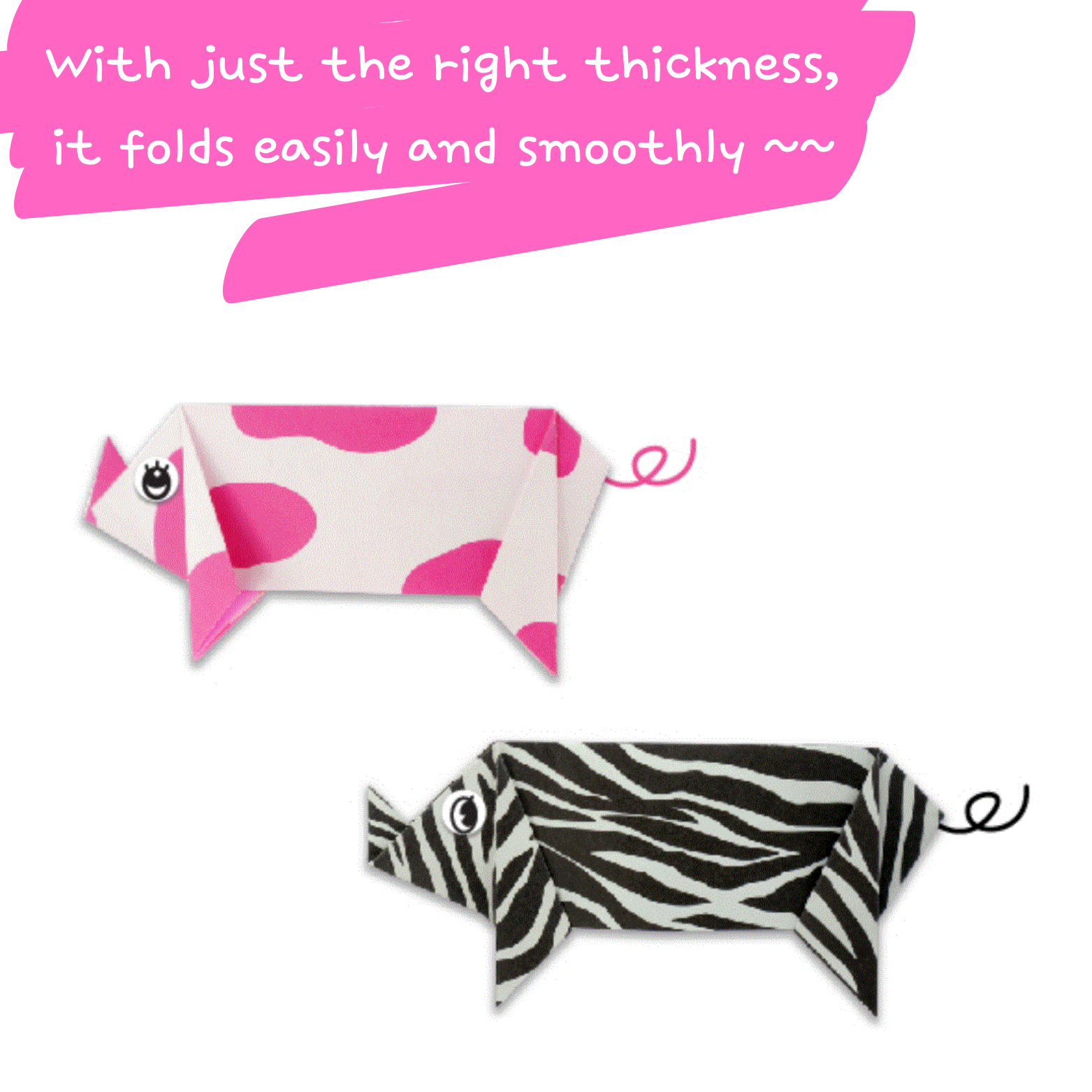 Animal Pattern Collection Origami Paper | 15cm x 15cm | 10 Patterns  | 20 Sheets