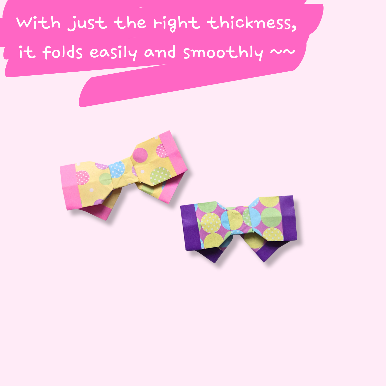 Dotted Pattern Origami Paper 2 | 15cm x 15cm | 10 Patterns  | 20 Sheets