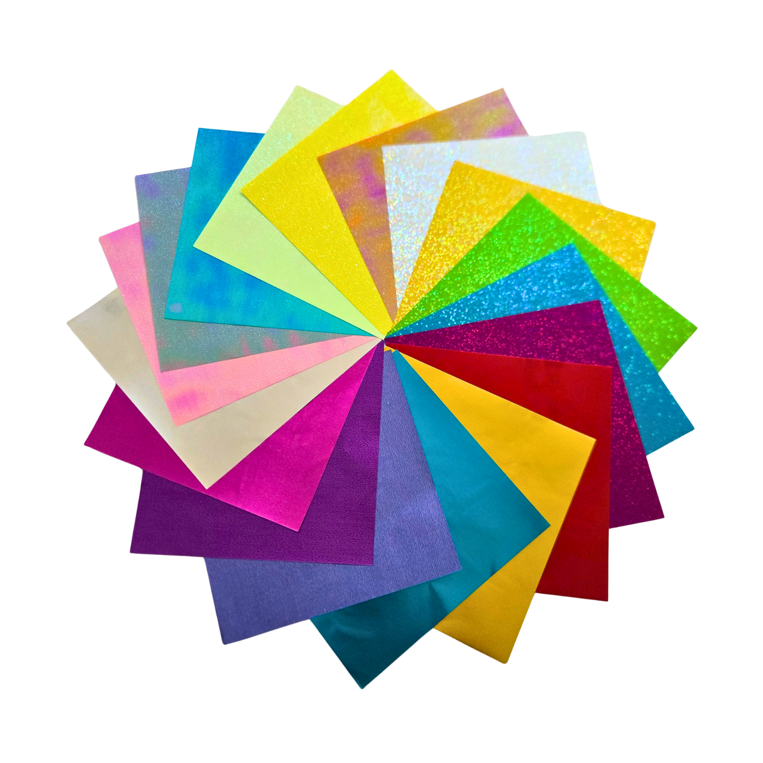 Special Coloured Origami Paper | 15cm x 15cm | 60/70gsm | 24 Sheets