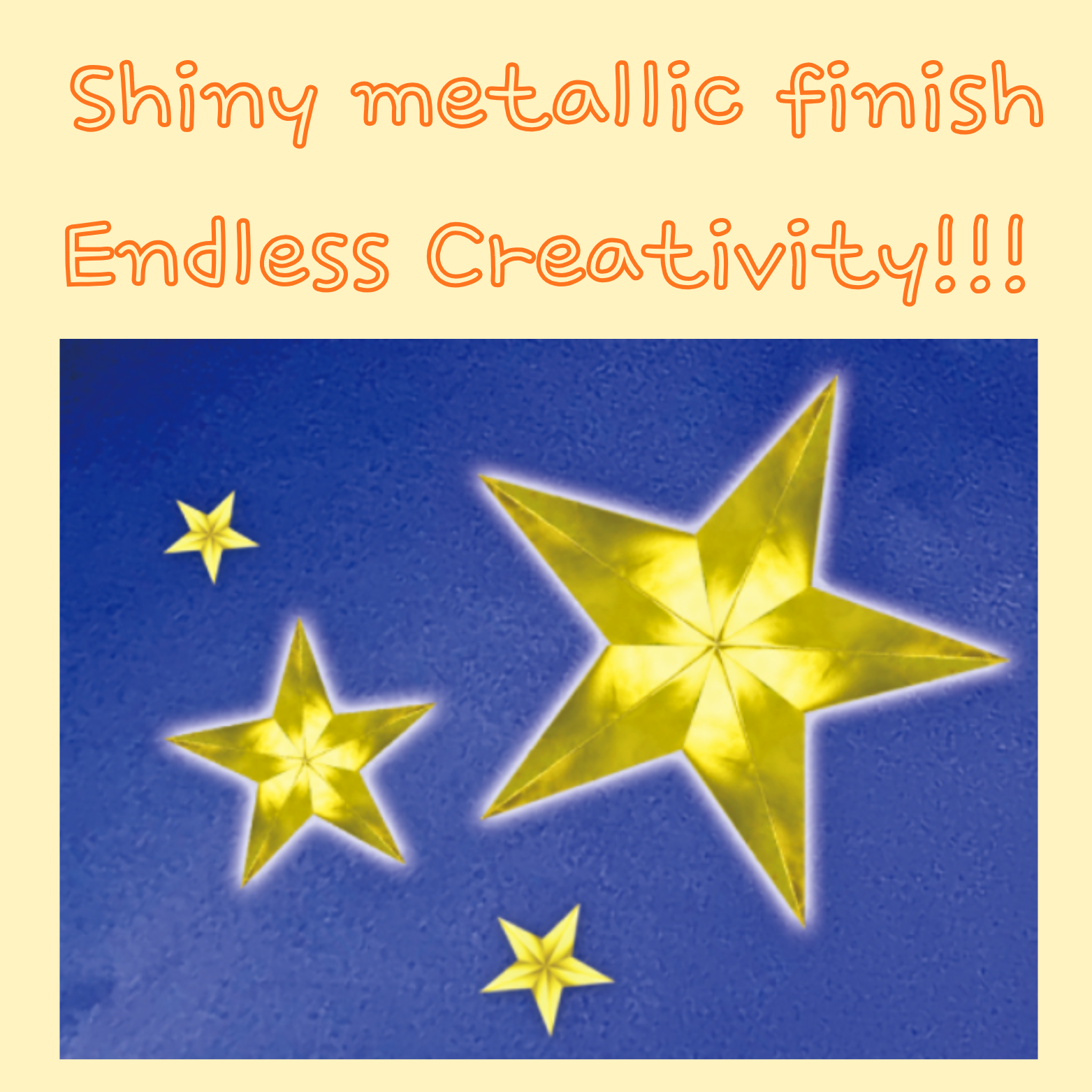 Metallic Double & Single Coloured Origami Paper | 15cm x 15cm | | 20 Sheets