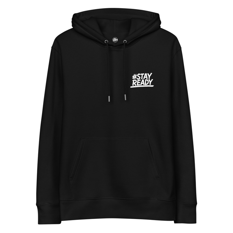 Black #STAYREADY Hoodie