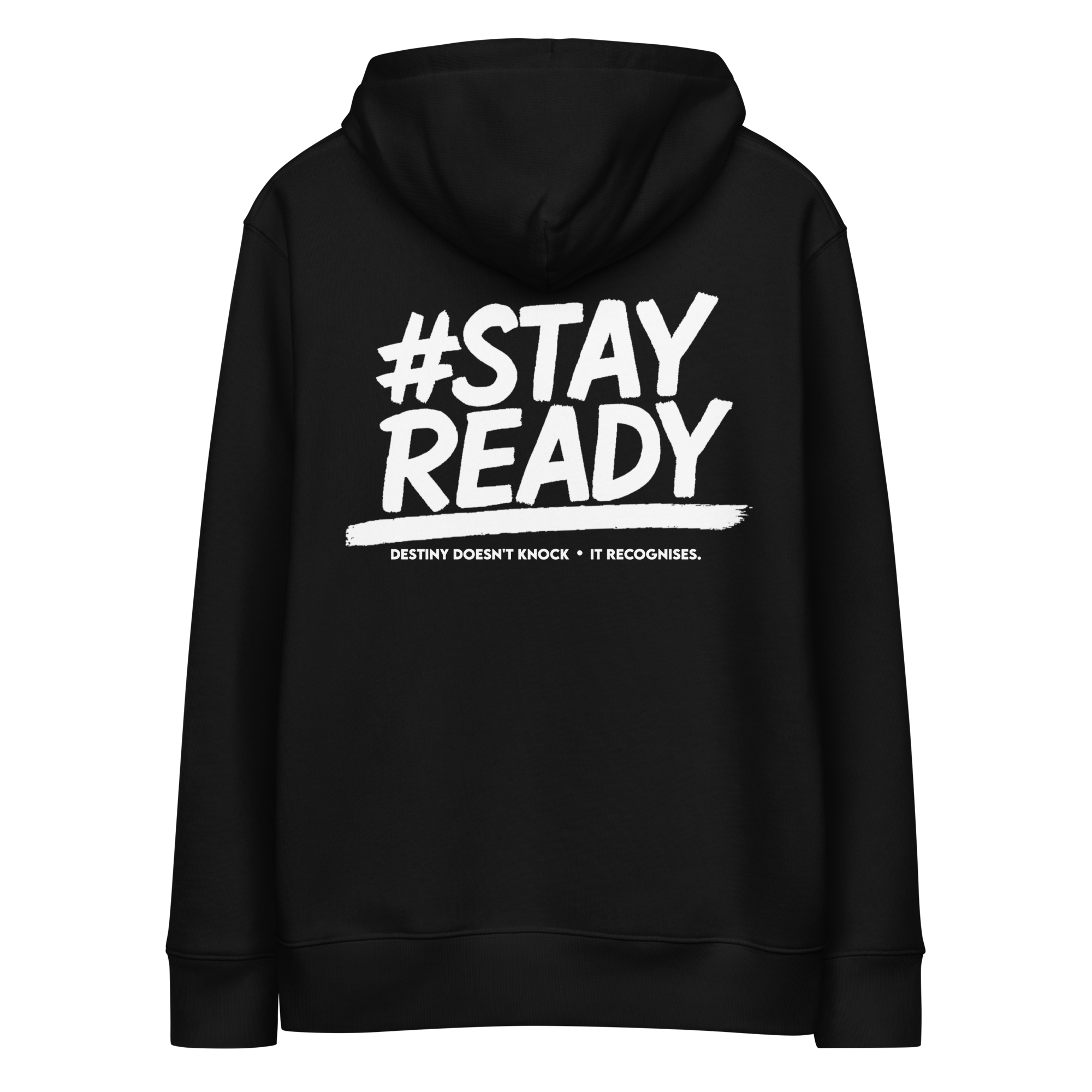 Black #STAYREADY Hoodie