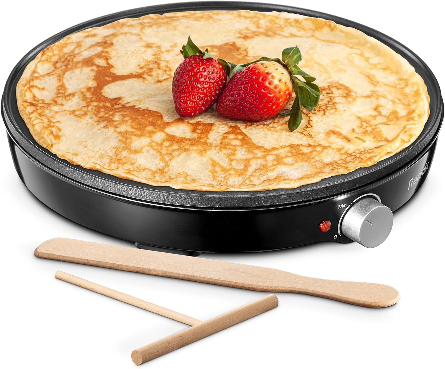 Reemix Electric Quesadilla Maker with Adjustable Temperature & Nonstick Plates