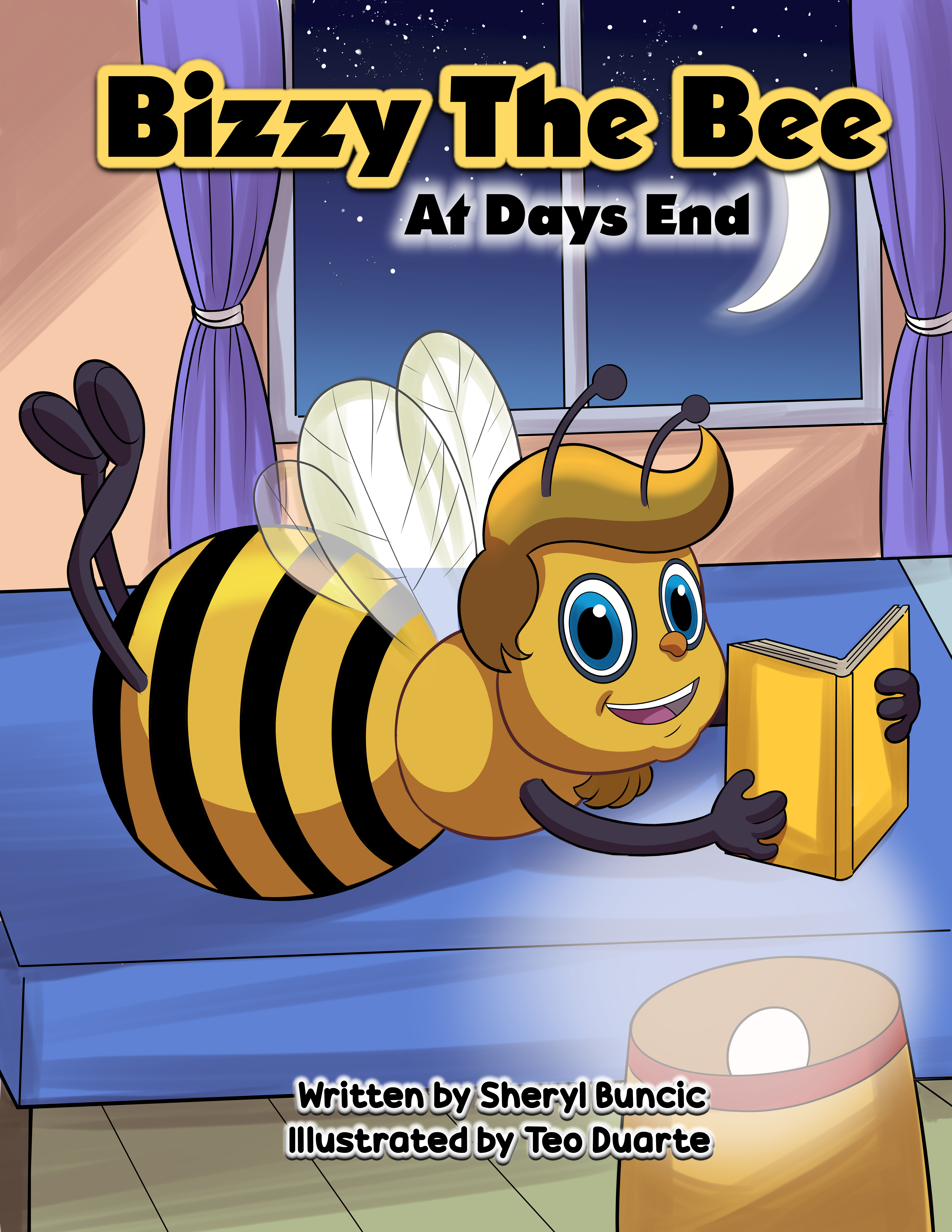 1st Edition Ebook - Bizzy the Bee At Days End