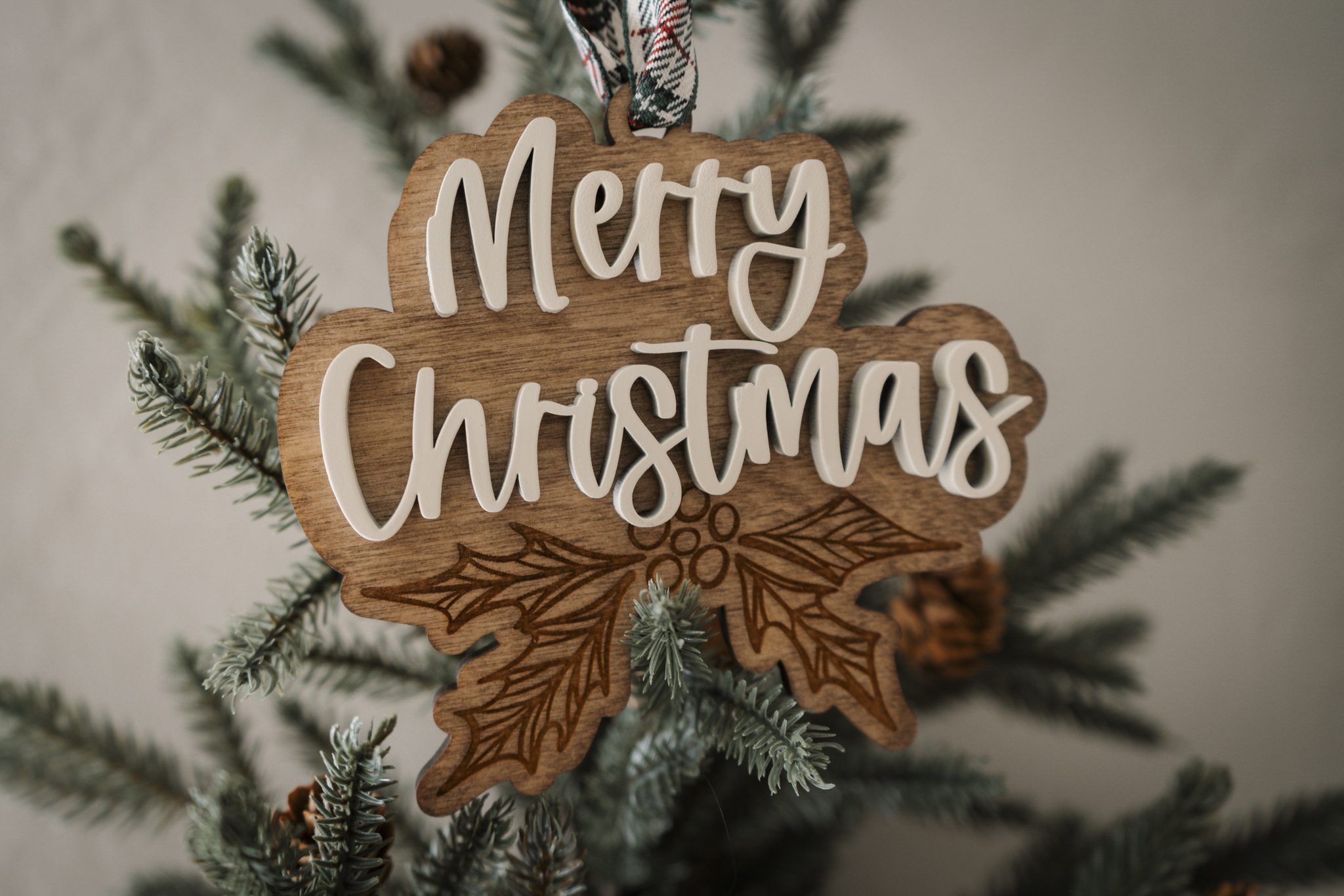 Merry Christmas/Family Ornament