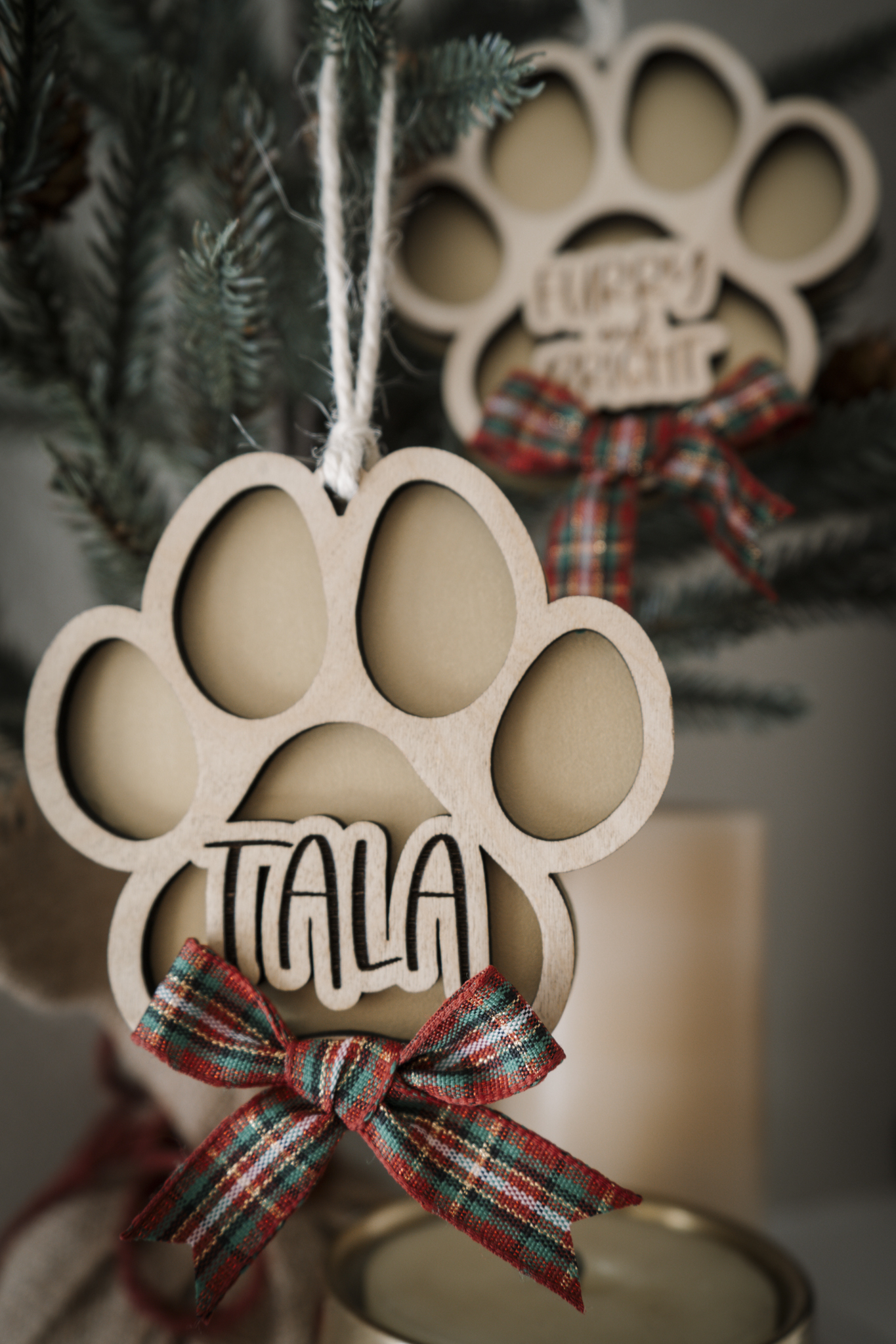 Paw Ornaments