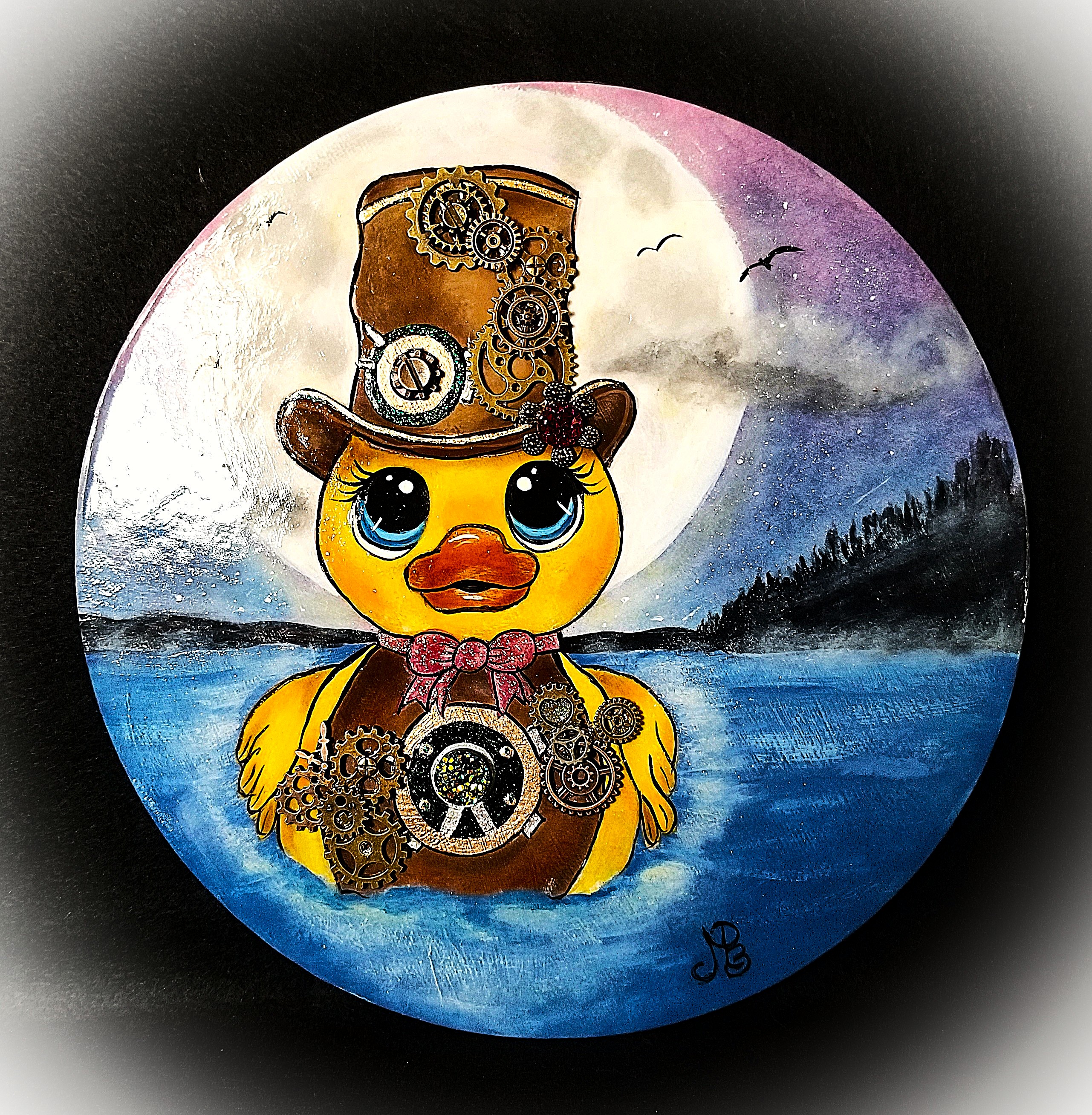 Steampunk Duck Art