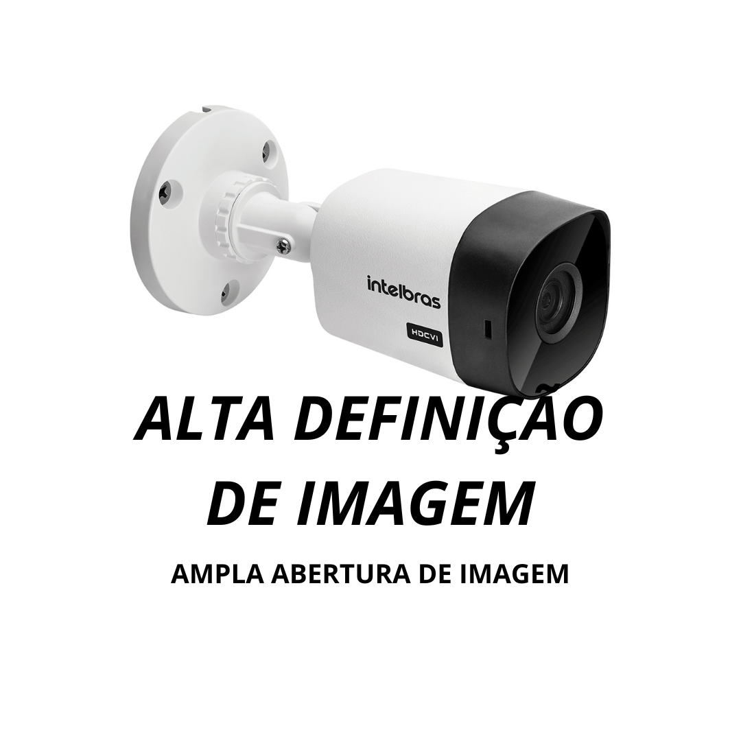 kit com 4 cameras intelbras instalação Inclusa (disponivel apenas para são paulo, capital e cidades vizinhas até 50 km da capital)