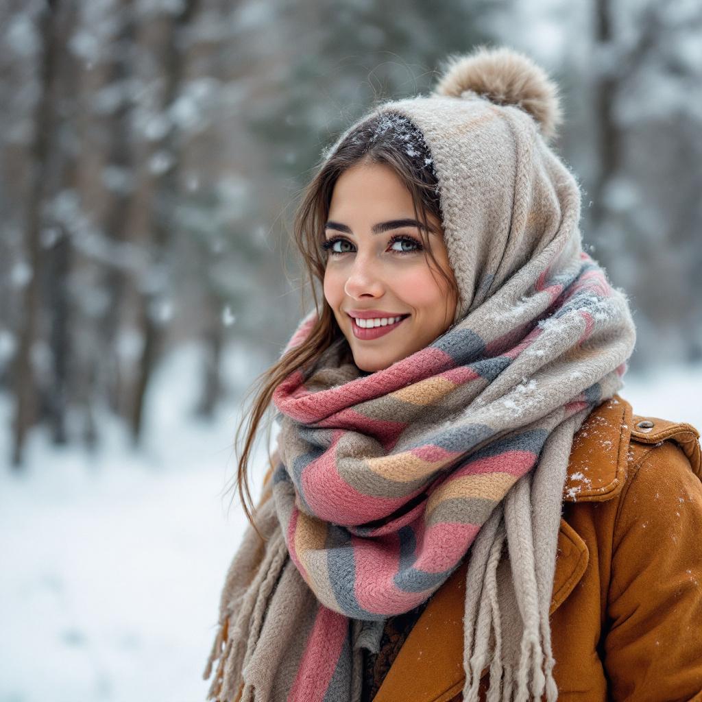 Cozy Winter Scarf Grey