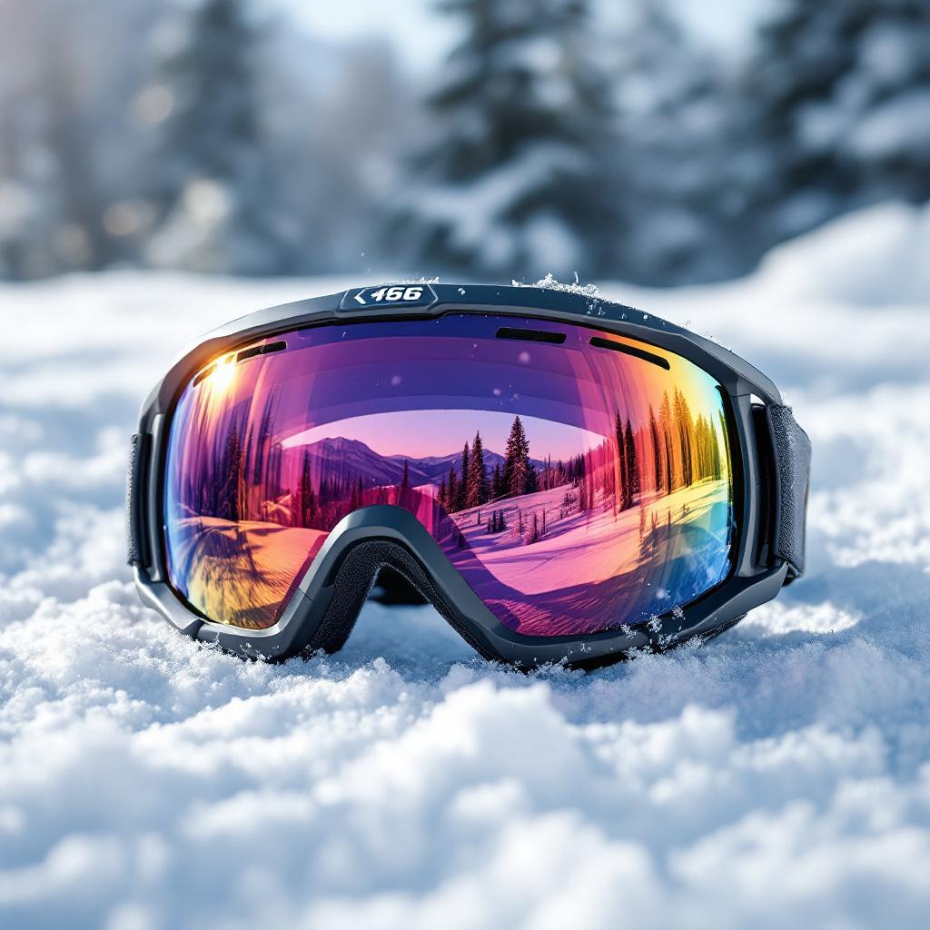 Ski Goggles with Reflective Lens