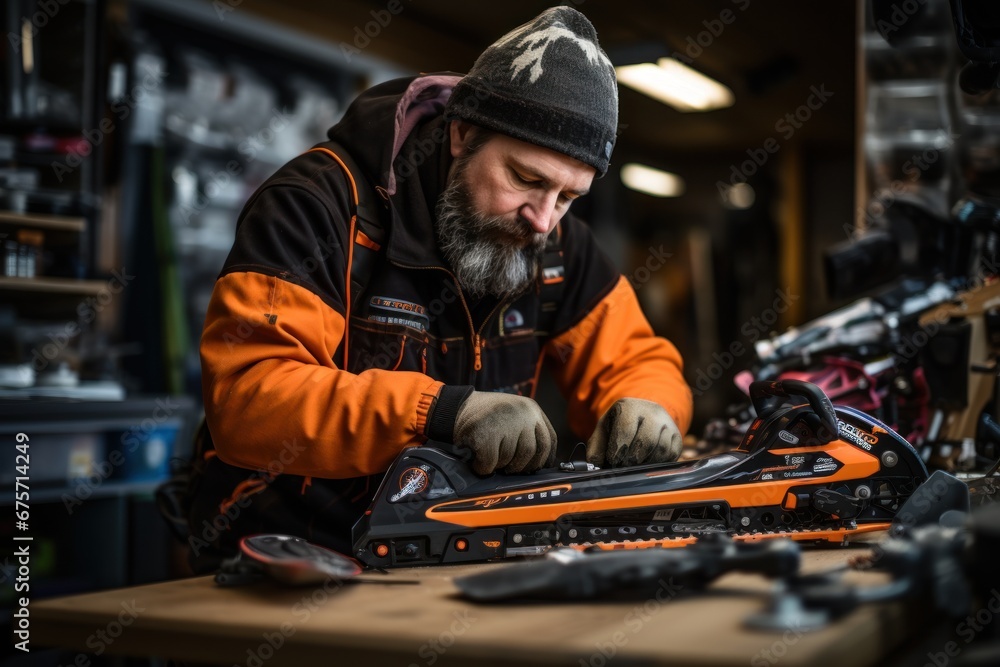 High-Performance Snowmobile Track