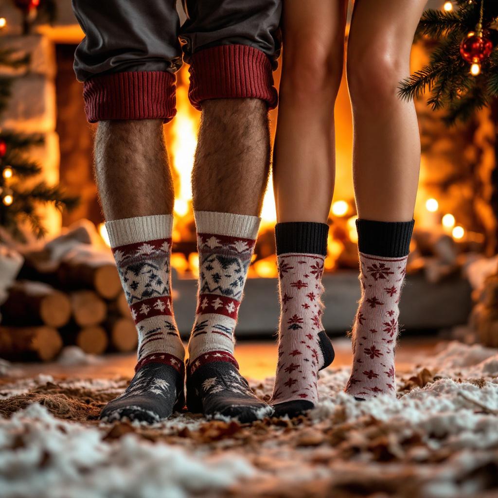 Cozy Holiday Socks