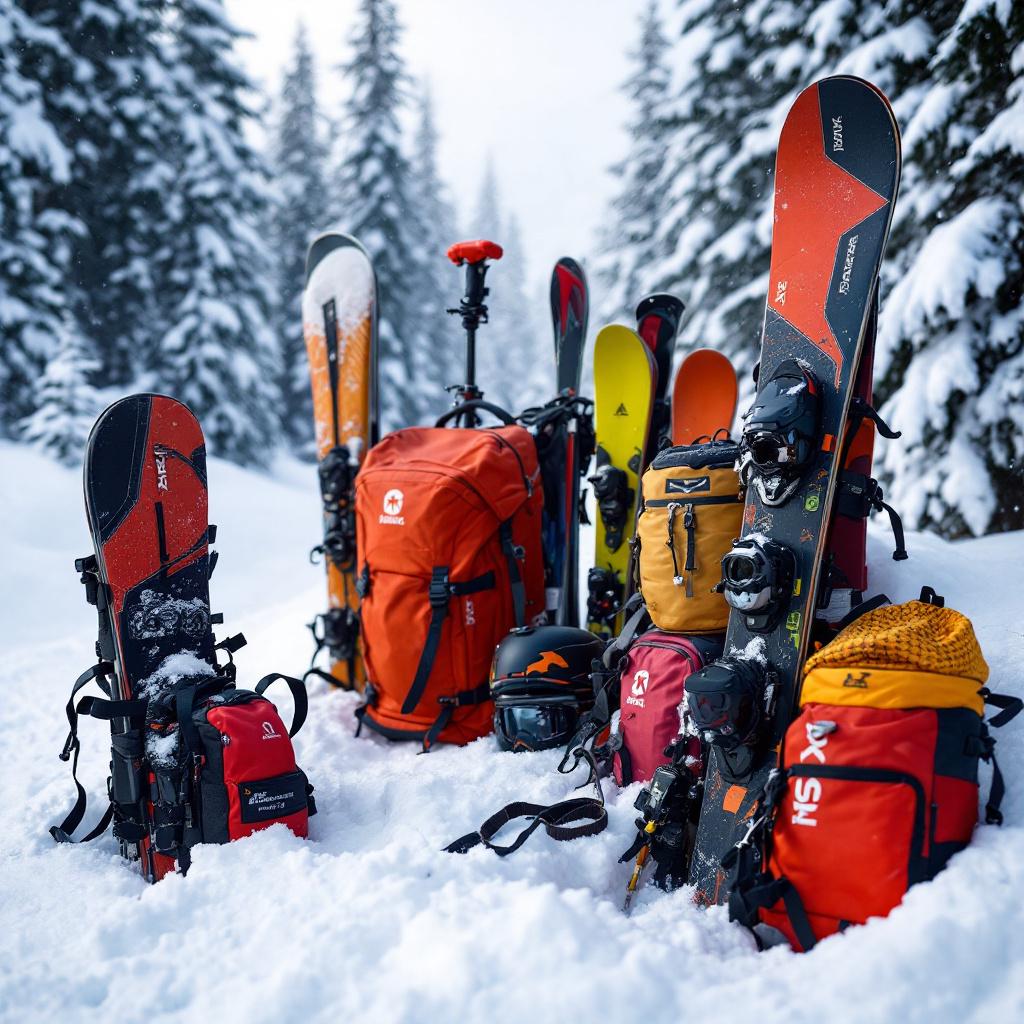 Complete Ski and Snowboard Backcountry Adventure Set