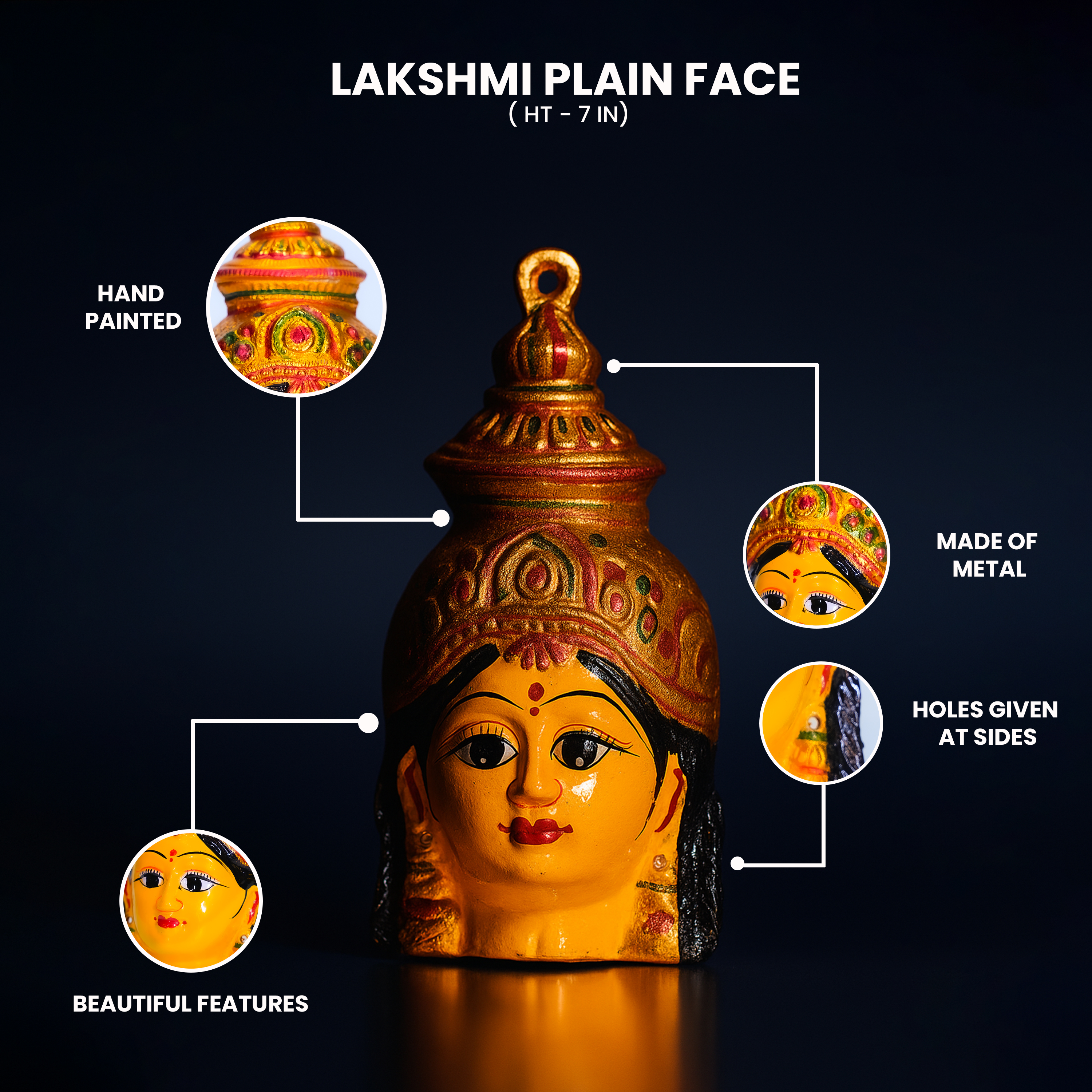 LAKSHMI PLAIN FACE  ( HT - 7 IN) 